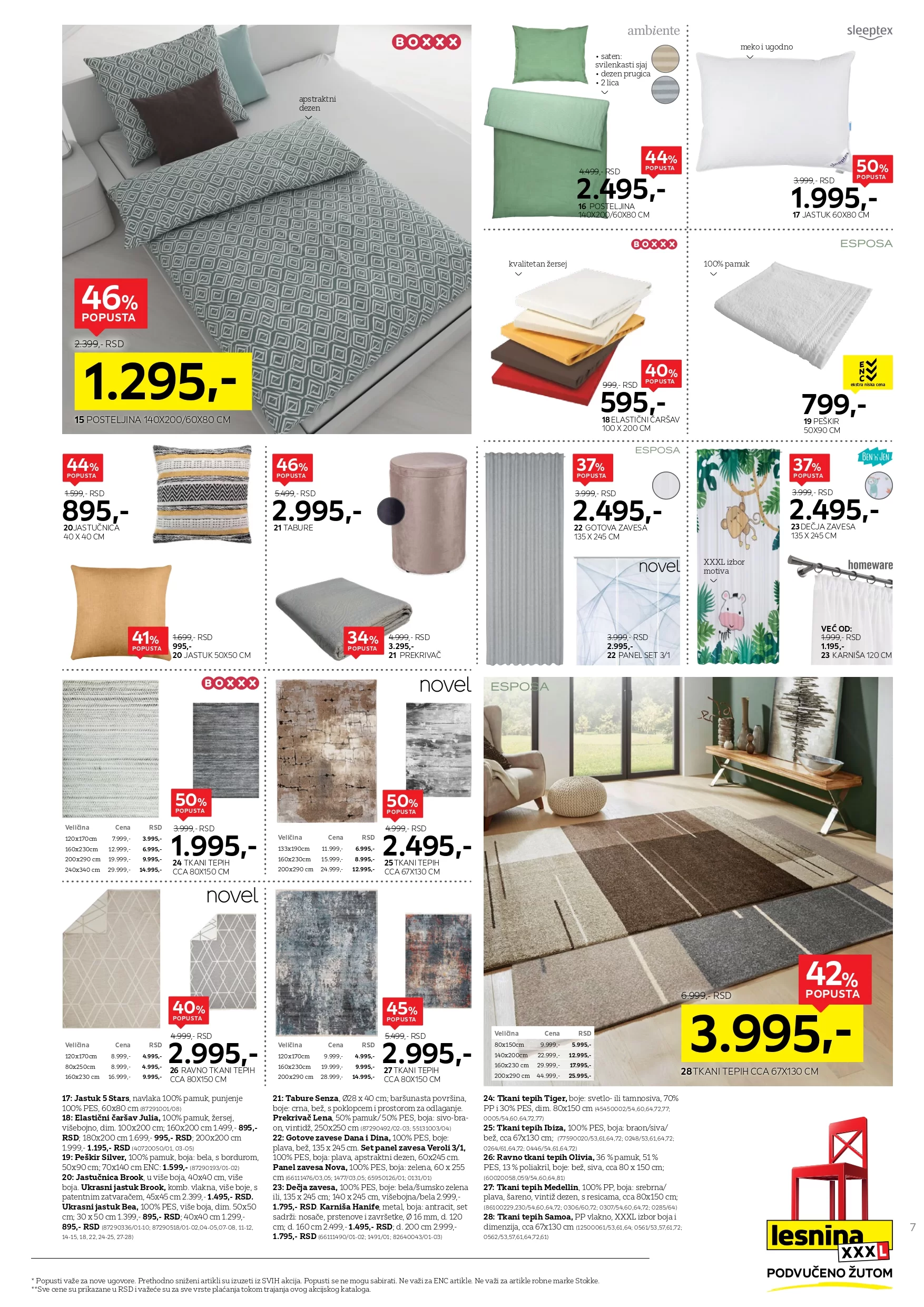 Lesnina XXL katalog VELIKO SEZONSKO SNIŽENJE 1-28.7.2024.