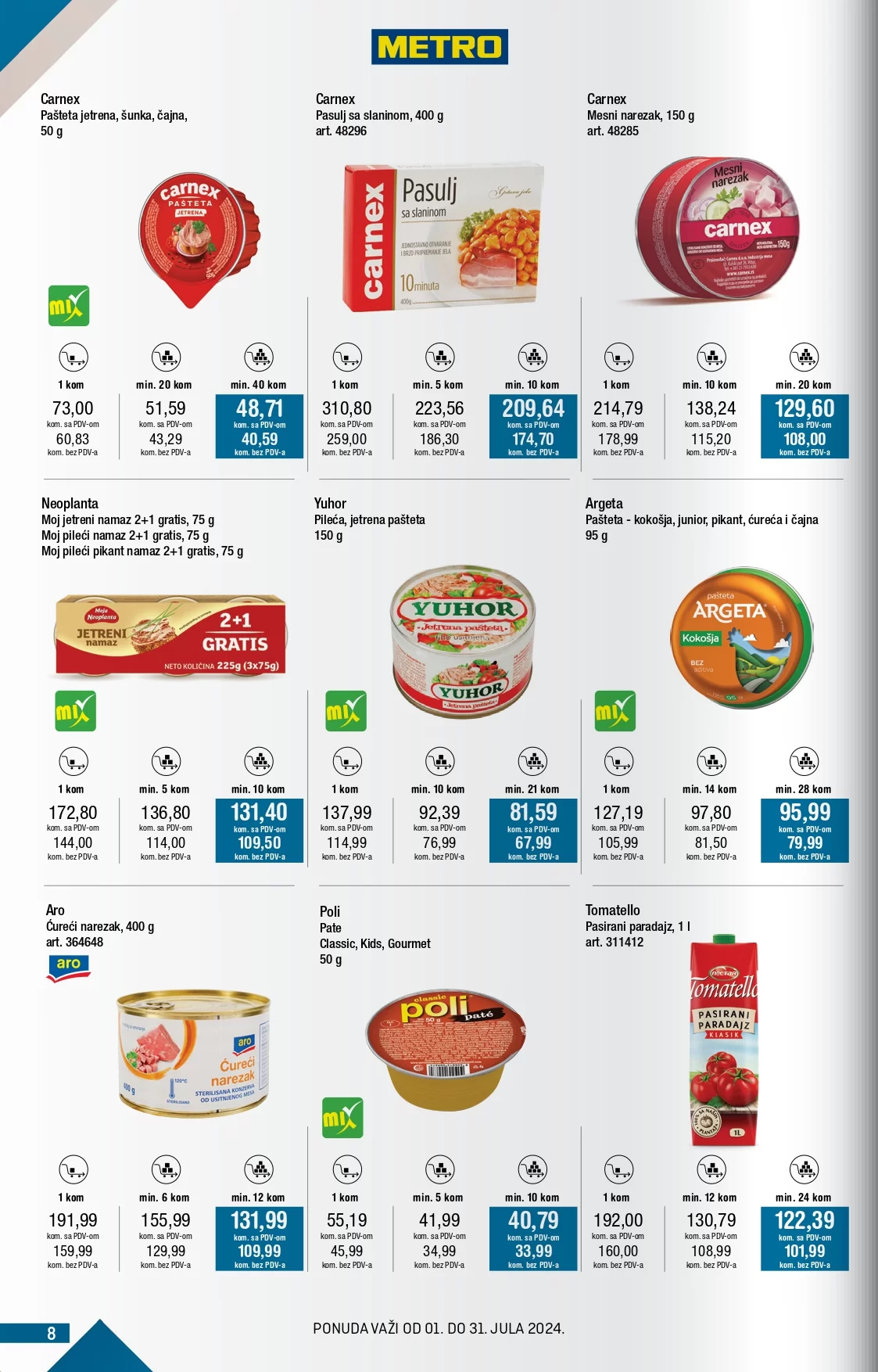 Metro katalog 1-31.7.2024.