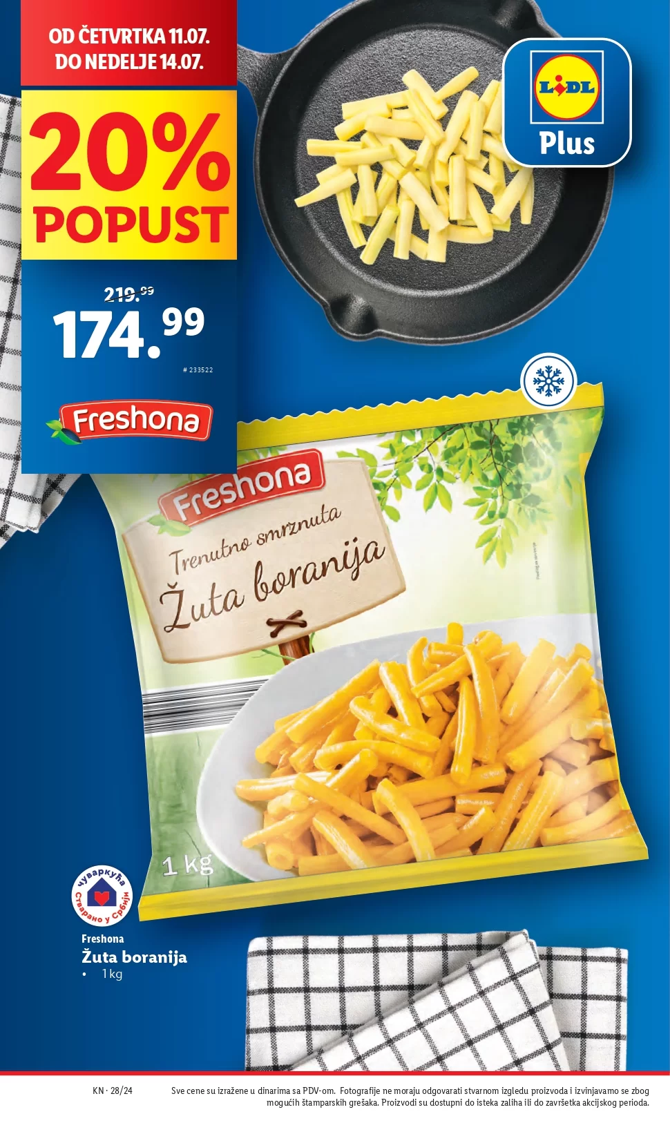 Lidl katalog PREHRANA 1-17.7.2024.