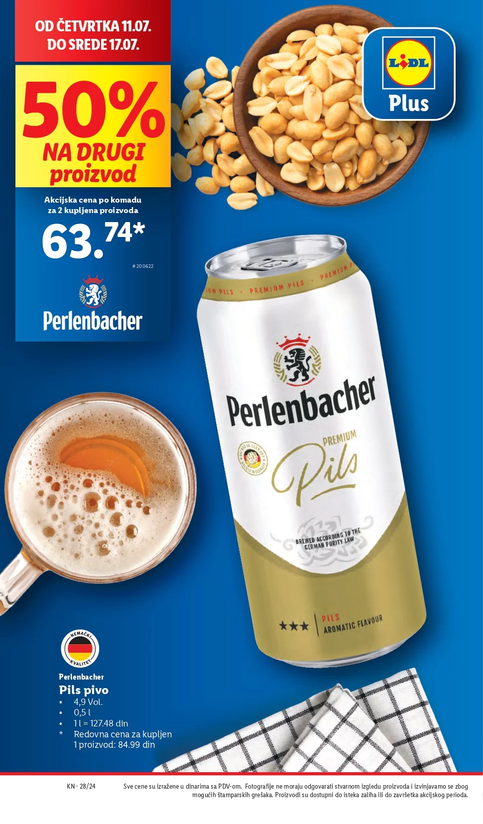 Lidl katalog PREHRANA 1-17.7.2024.