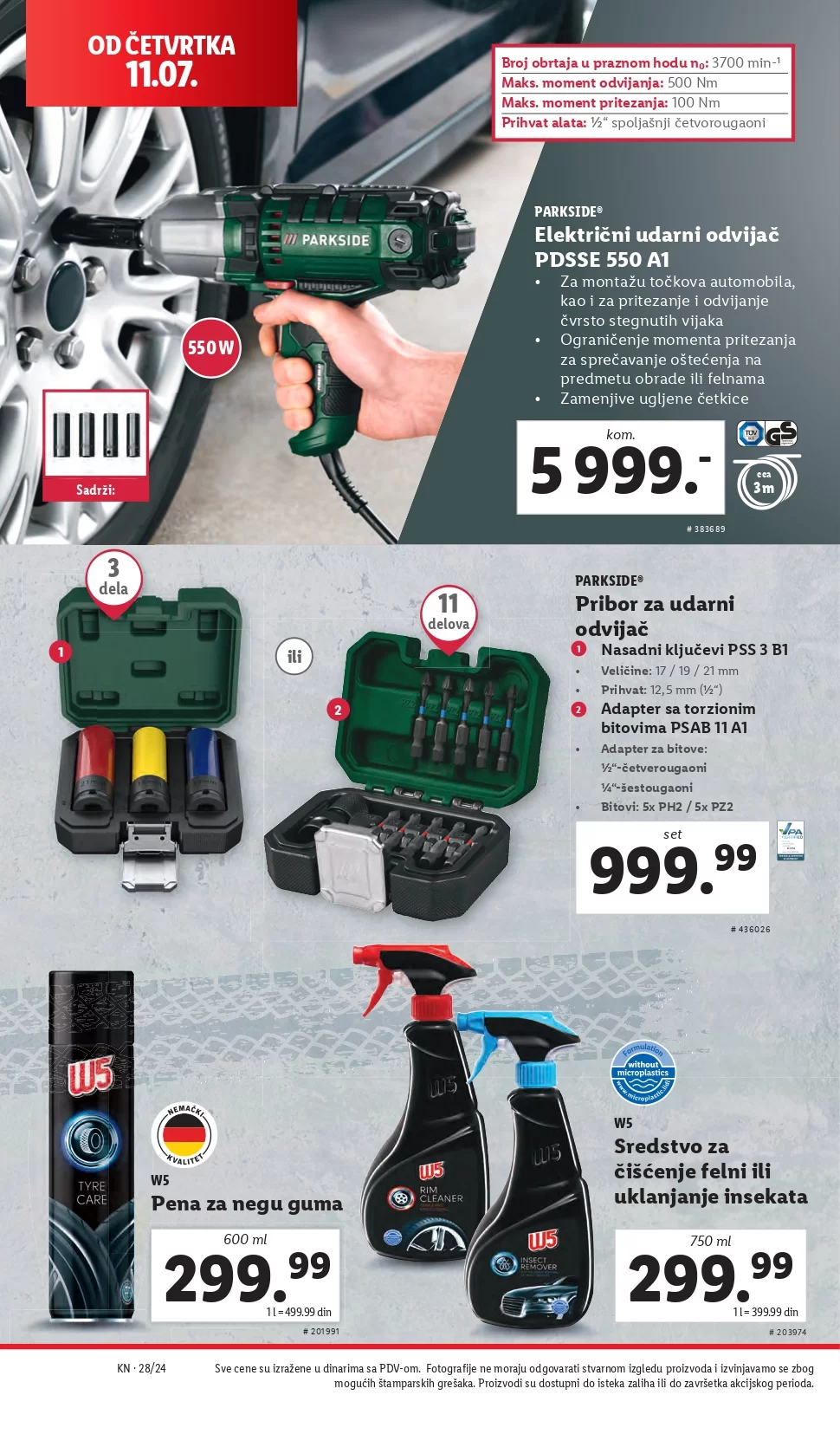 Lidl katalog PREHRANA 1-17.7.2024.
