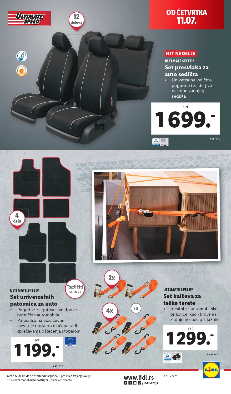 Lidl katalog PREHRANA 1-17.7.2024.