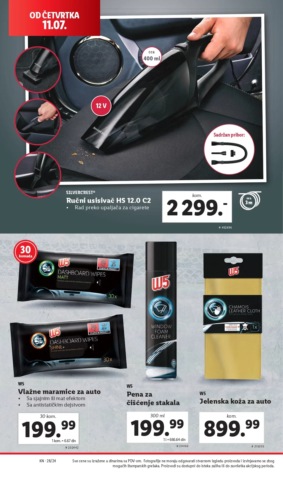 Lidl katalog PREHRANA 1-17.7.2024.