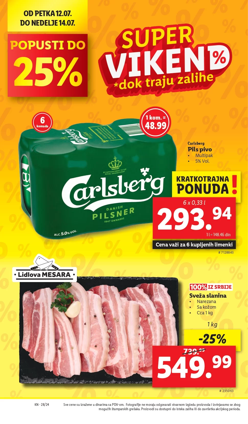 Lidl katalog PREHRANA 1-17.7.2024.