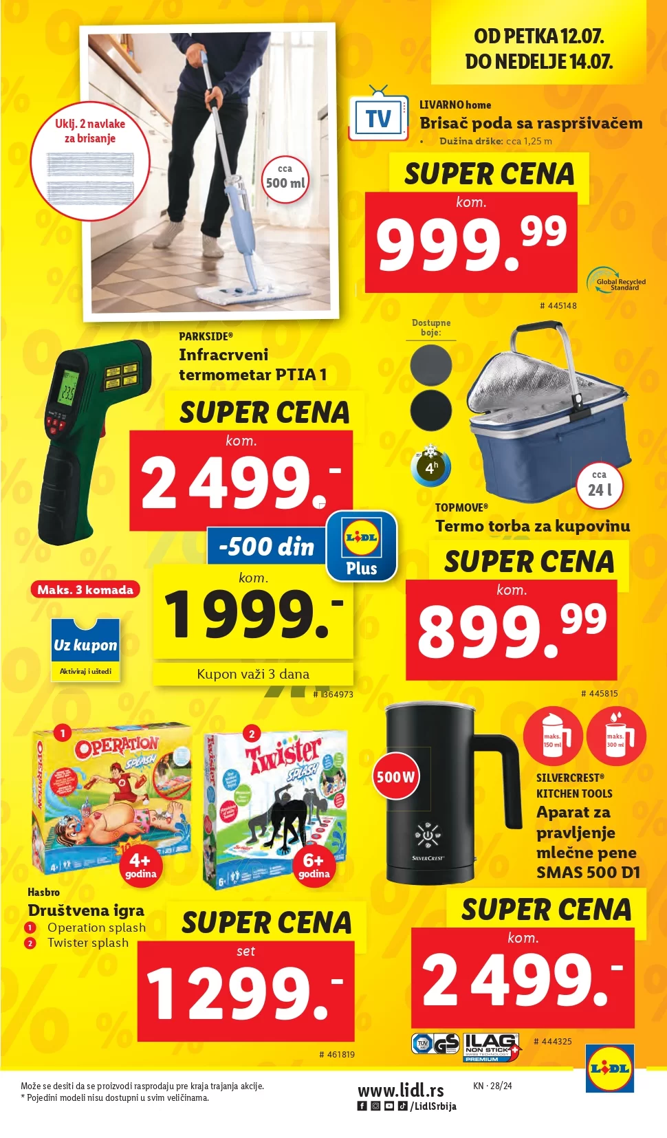 Lidl katalog PREHRANA 1-17.7.2024.