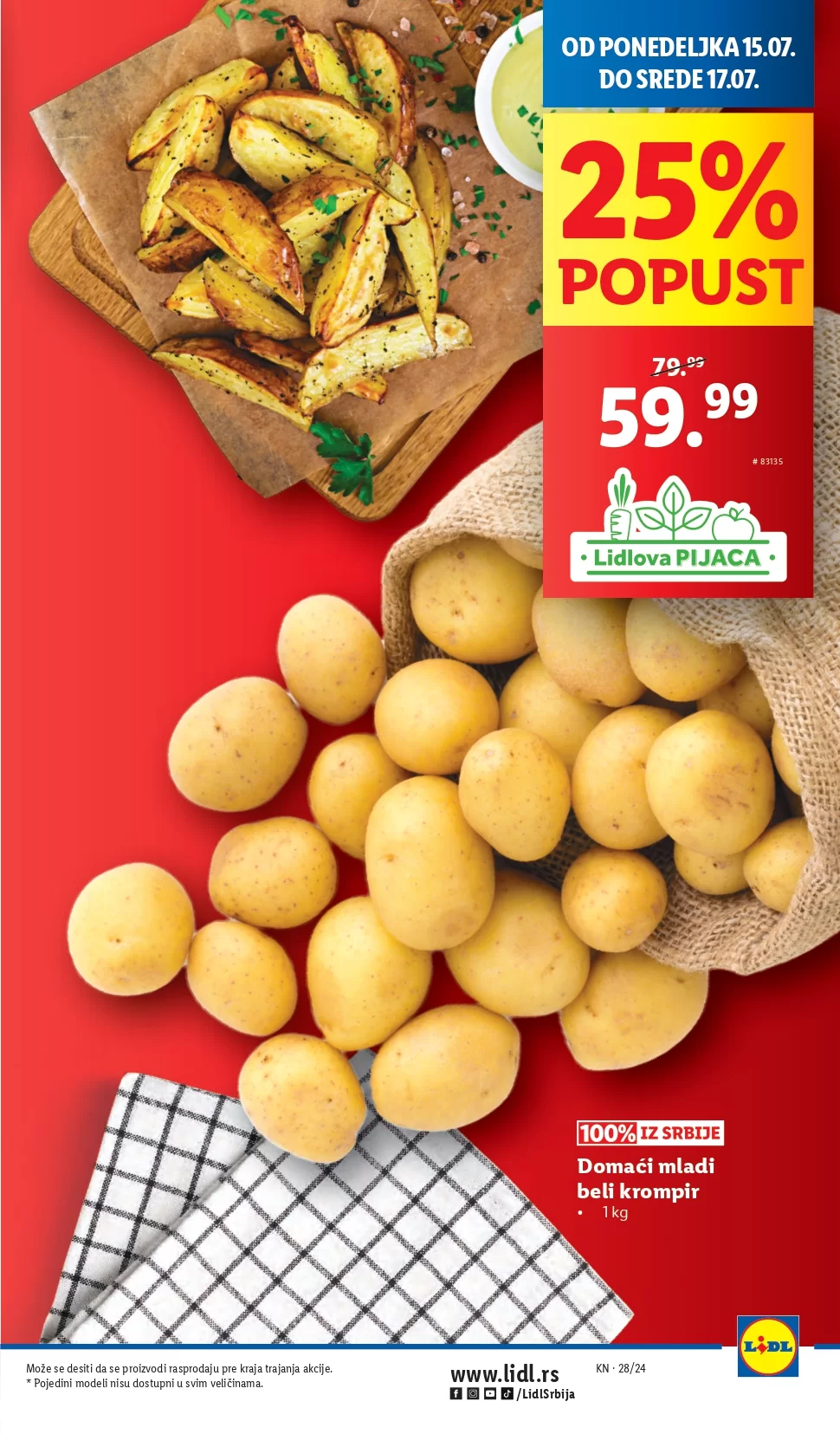Lidl katalog PREHRANA 1-17.7.2024.
