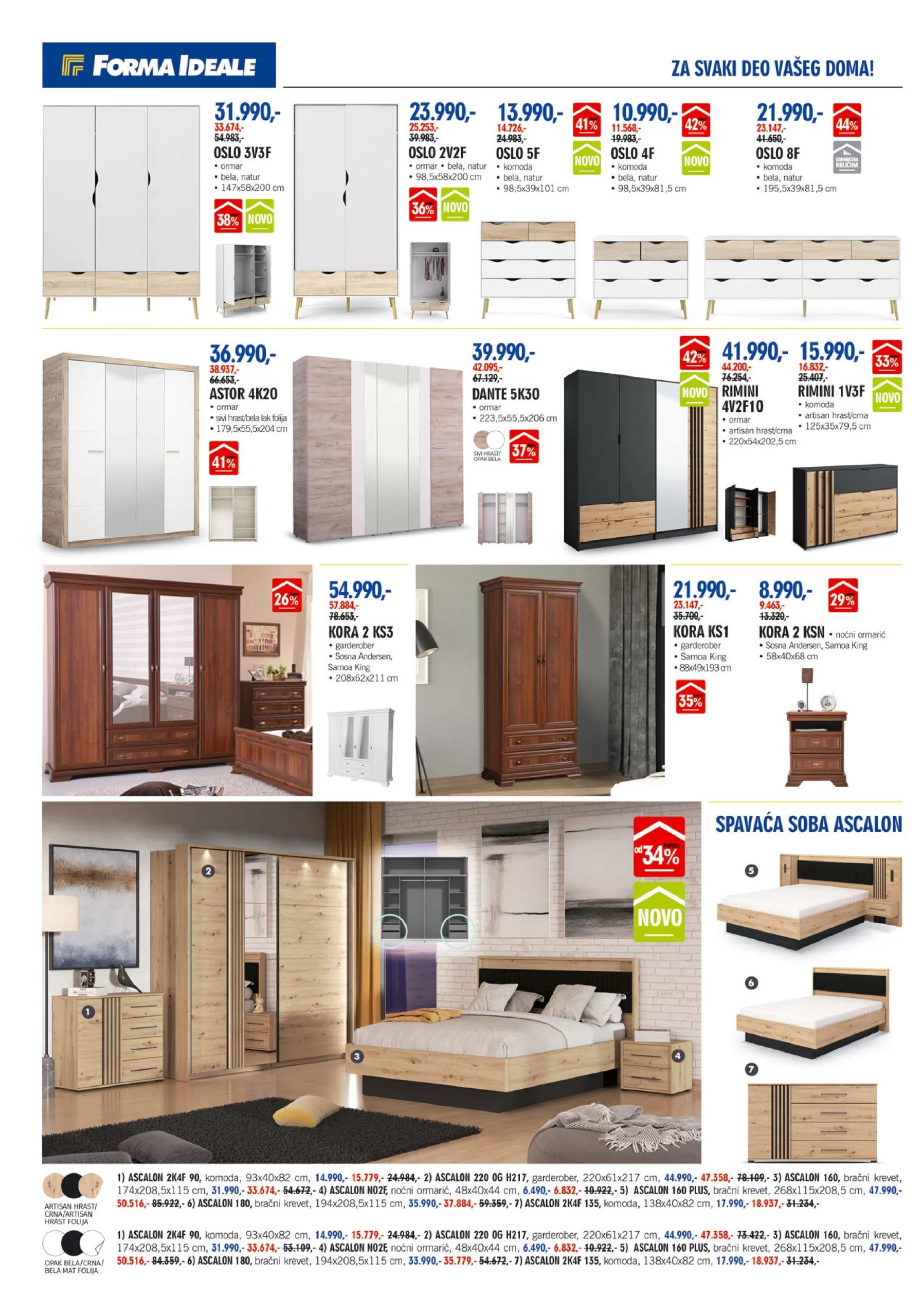 Forma Ideale katalog NAMEŠTAJ 29.7-24.8.2024.