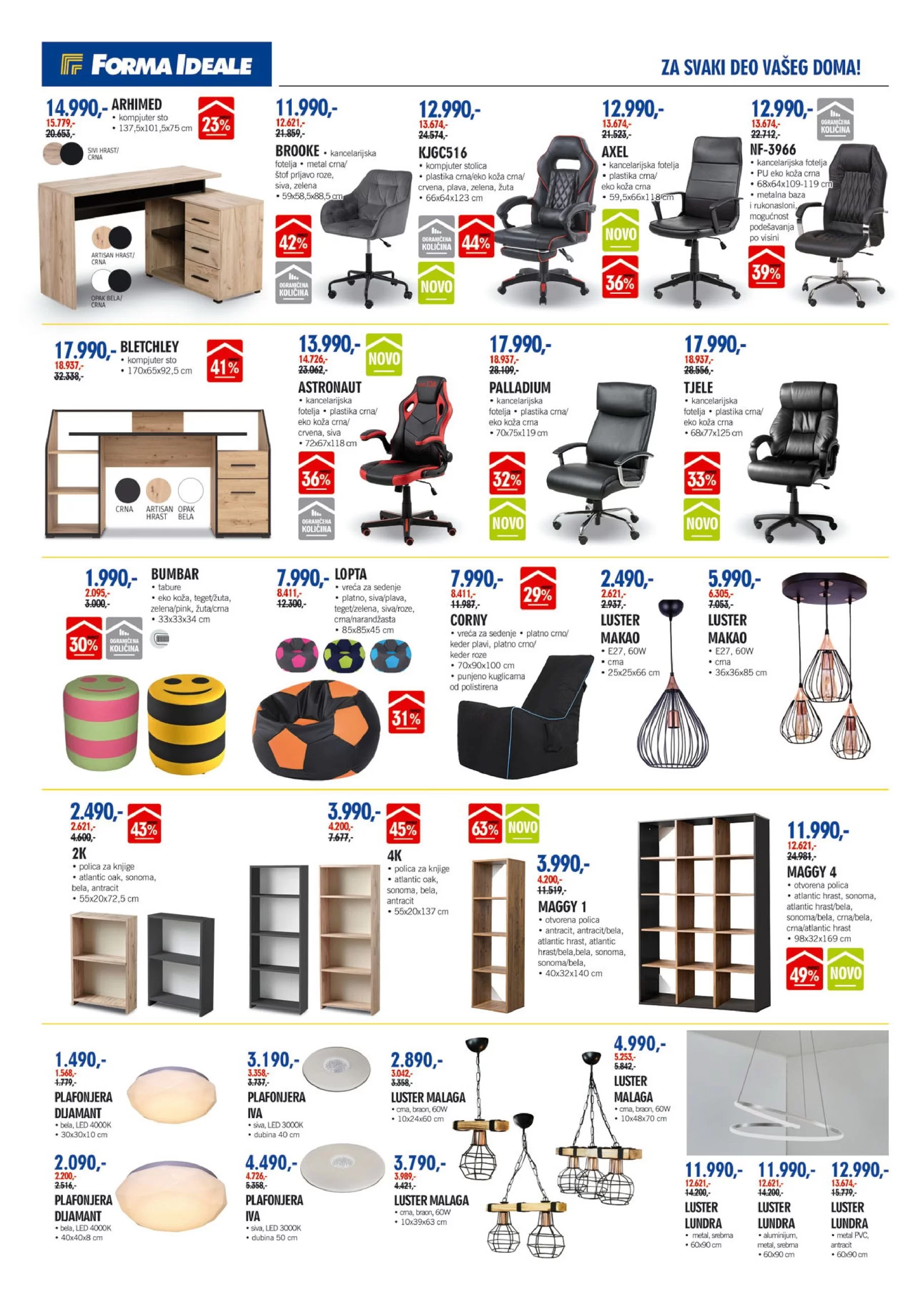 Forma Ideale katalog NAMEŠTAJ 29.7-24.8.2024.