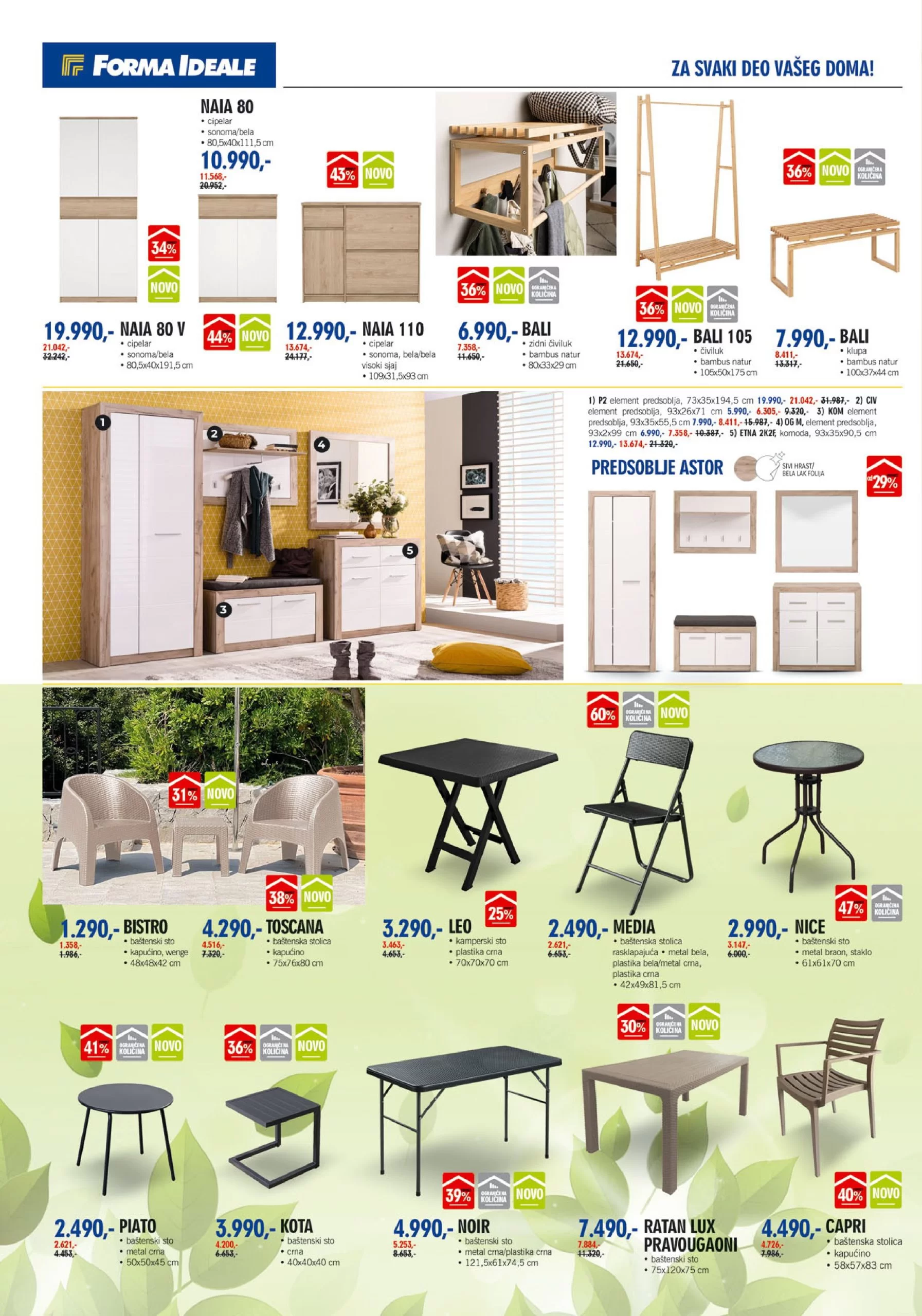 Forma Ideale katalog NAMEŠTAJ 29.7-24.8.2024.