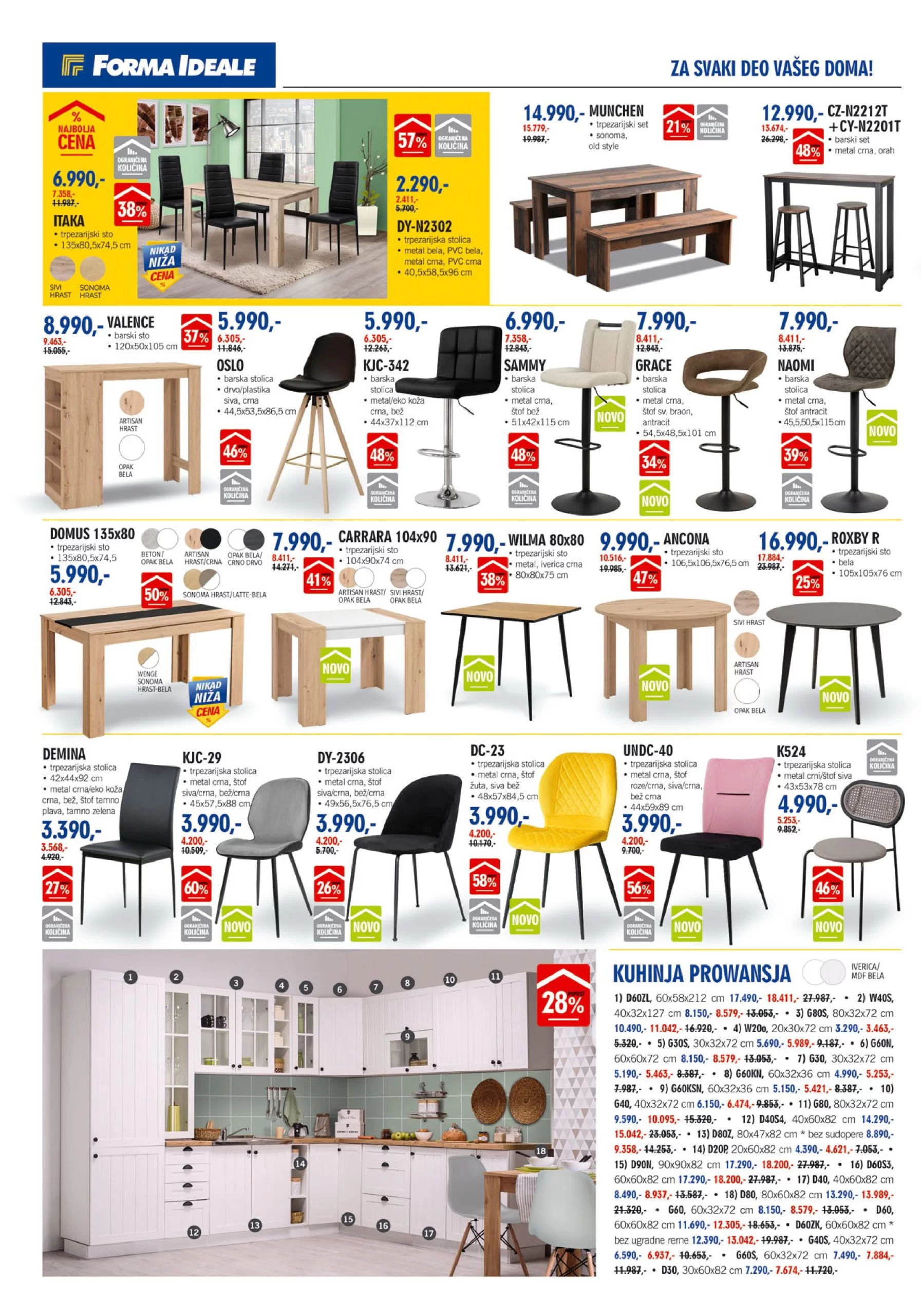 Forma Ideale katalog NAMEŠTAJ 29.7-24.8.2024.