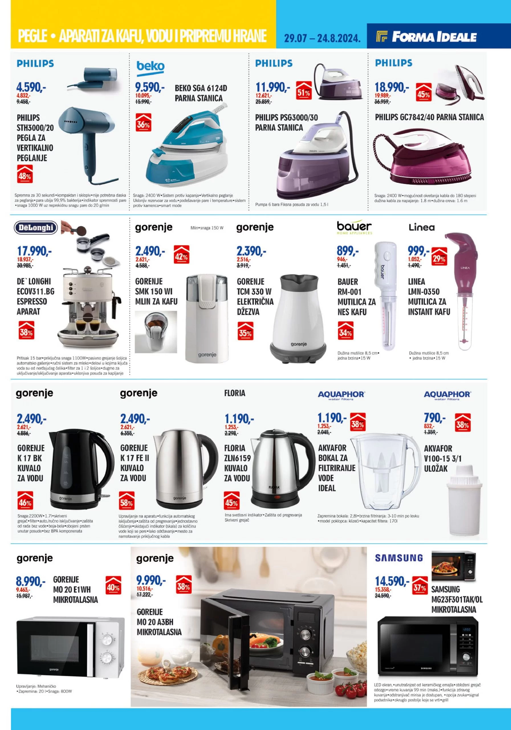 Forma Ideale katalog NAMEŠTAJ 29.7-24.8.2024.