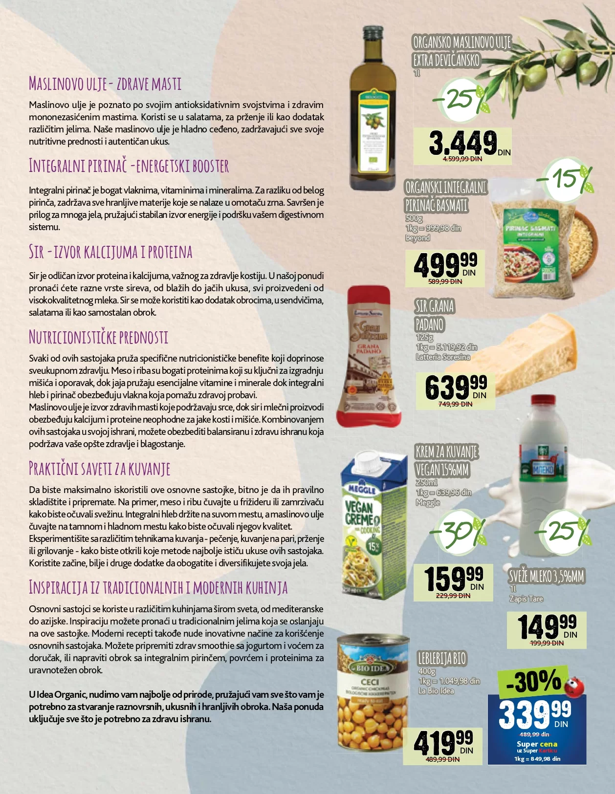 Idea Organic katalog 1-30.8.2024.