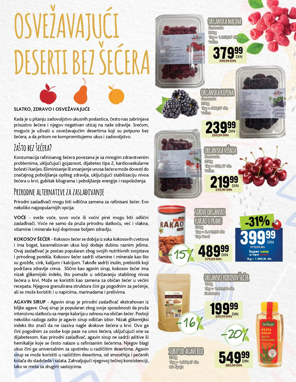 Idea Organic katalog 1-30.8.2024.
