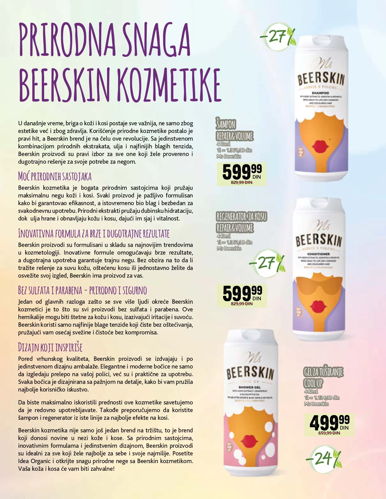 Idea Organic katalog 1-30.8.2024.