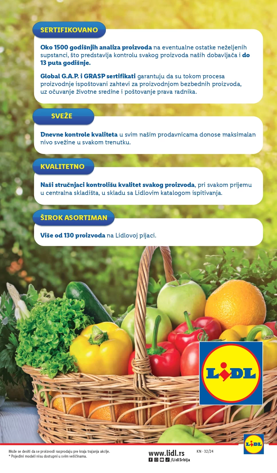 Lidl vikend akcija 8-11.8.2024.