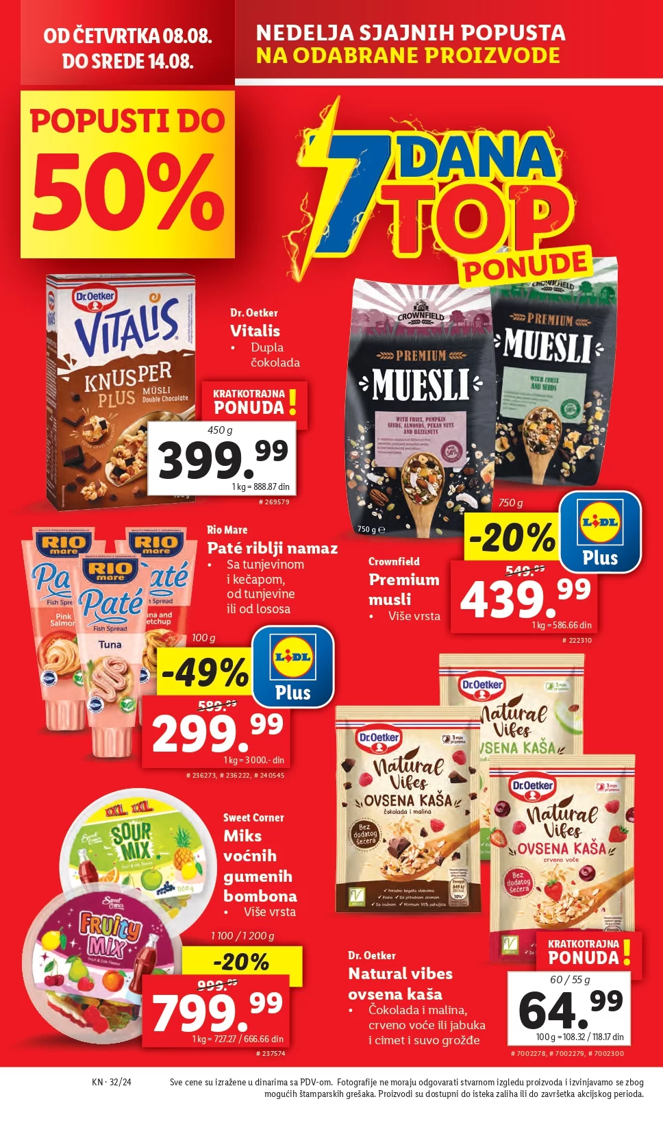 Lidl vikend akcija 8-11.8.2024.