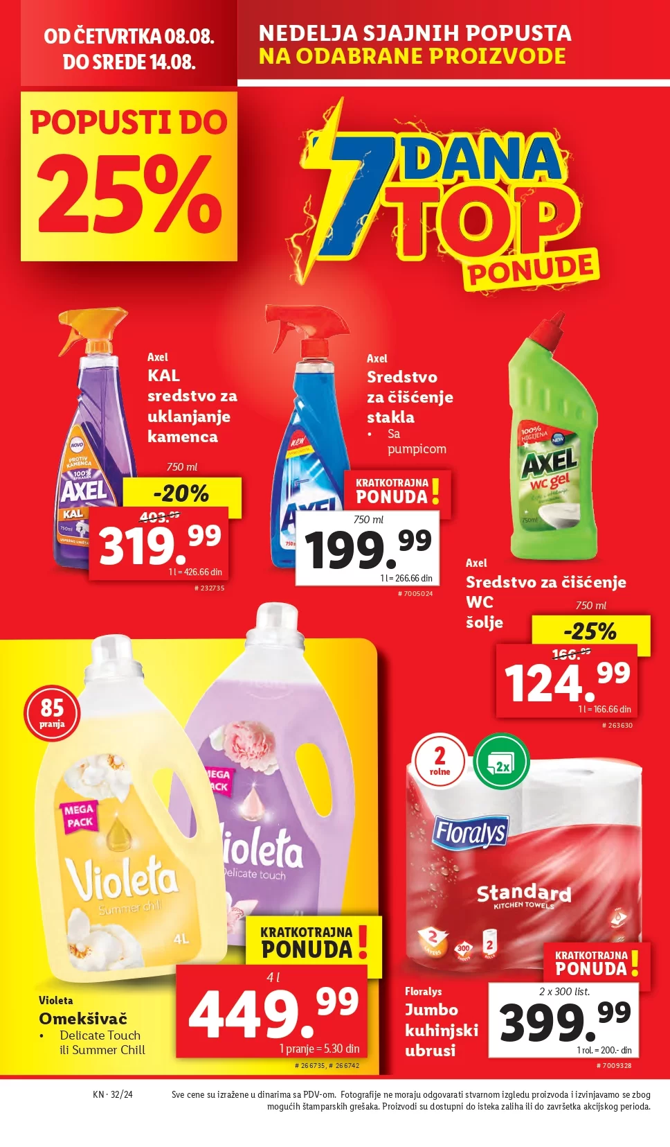 Lidl vikend akcija 8-11.8.2024.