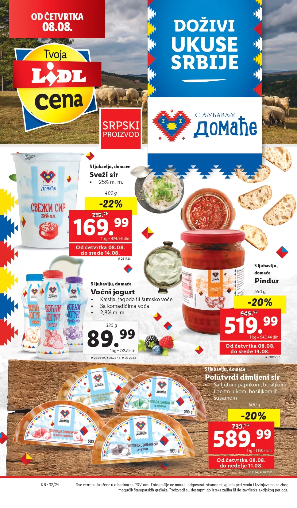Lidl vikend akcija 8-11.8.2024.