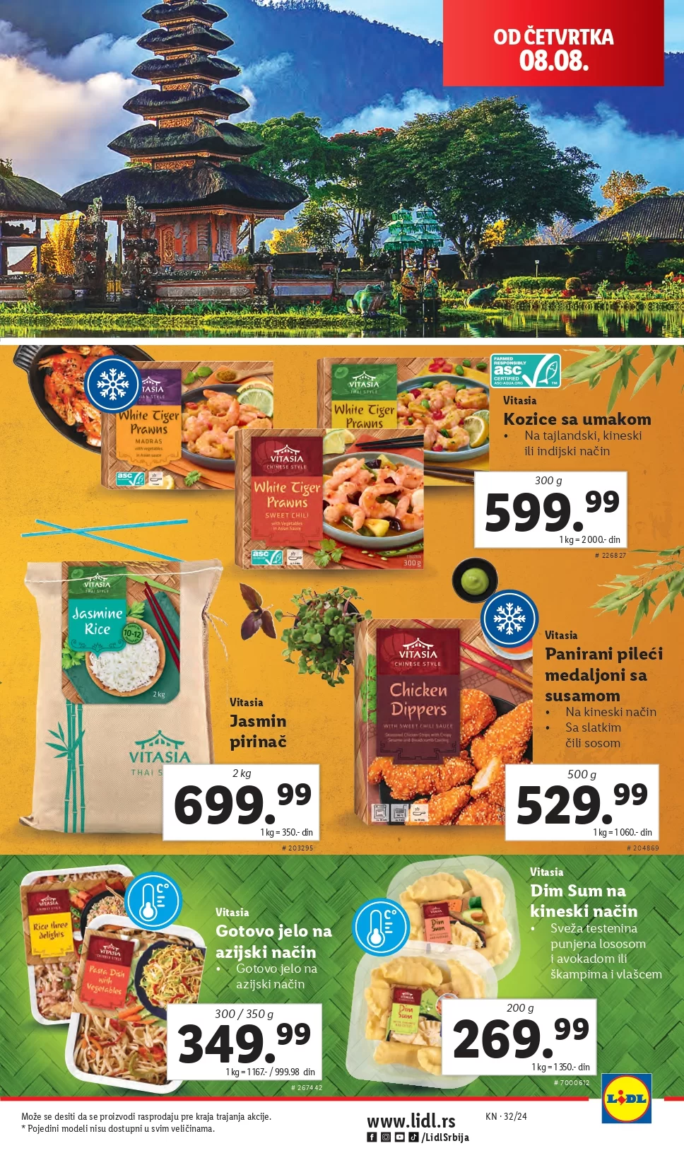 Lidl vikend akcija 8-11.8.2024.