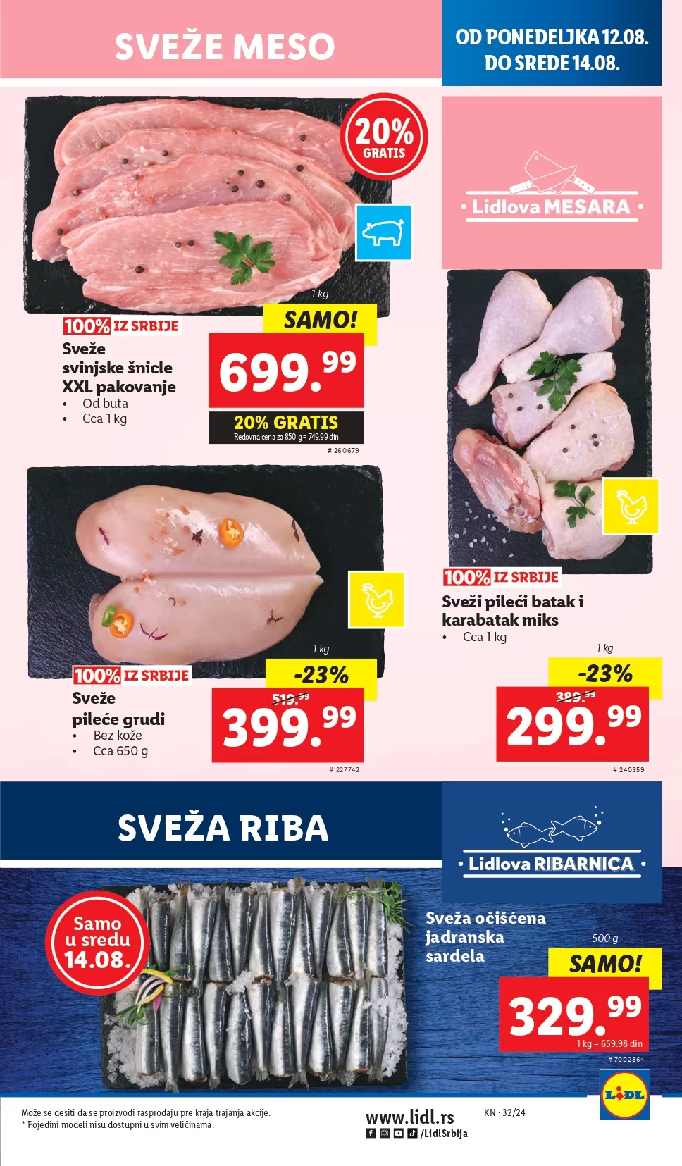 Lidl vikend akcija 8-11.8.2024.