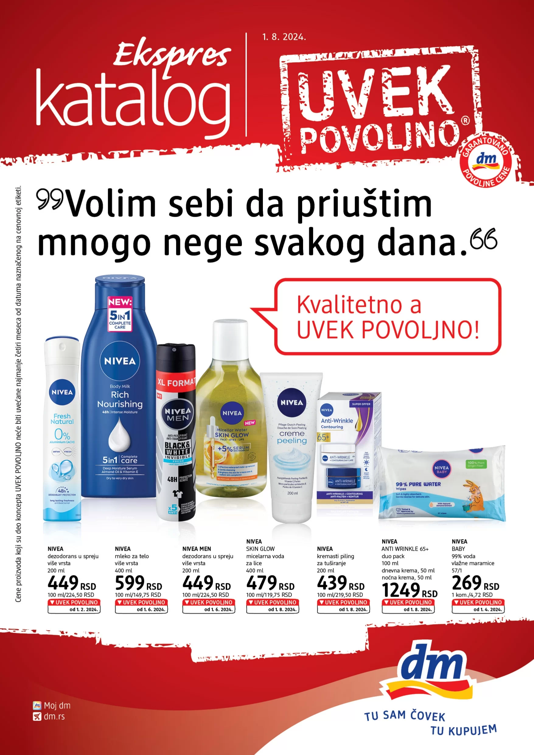 dm katalog avgust 2024. 