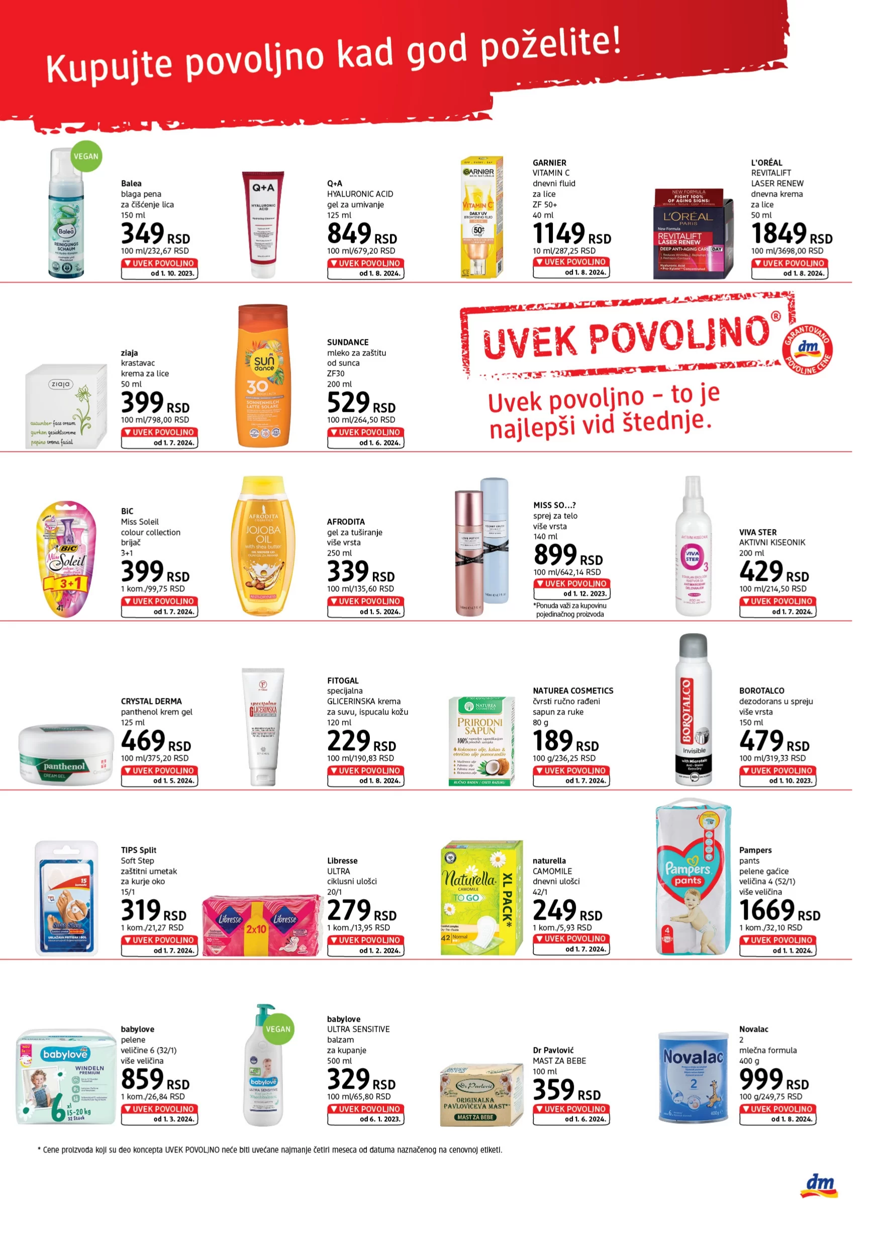 dm katalog avgust 2024. 