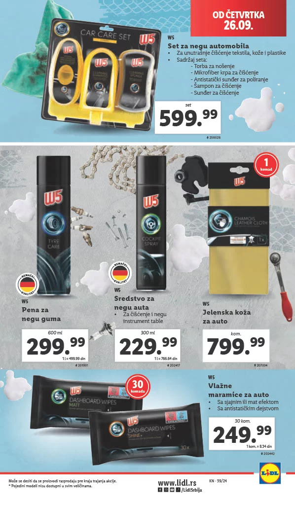 Lidl katalog PREHRANA 26-29.9.2024.