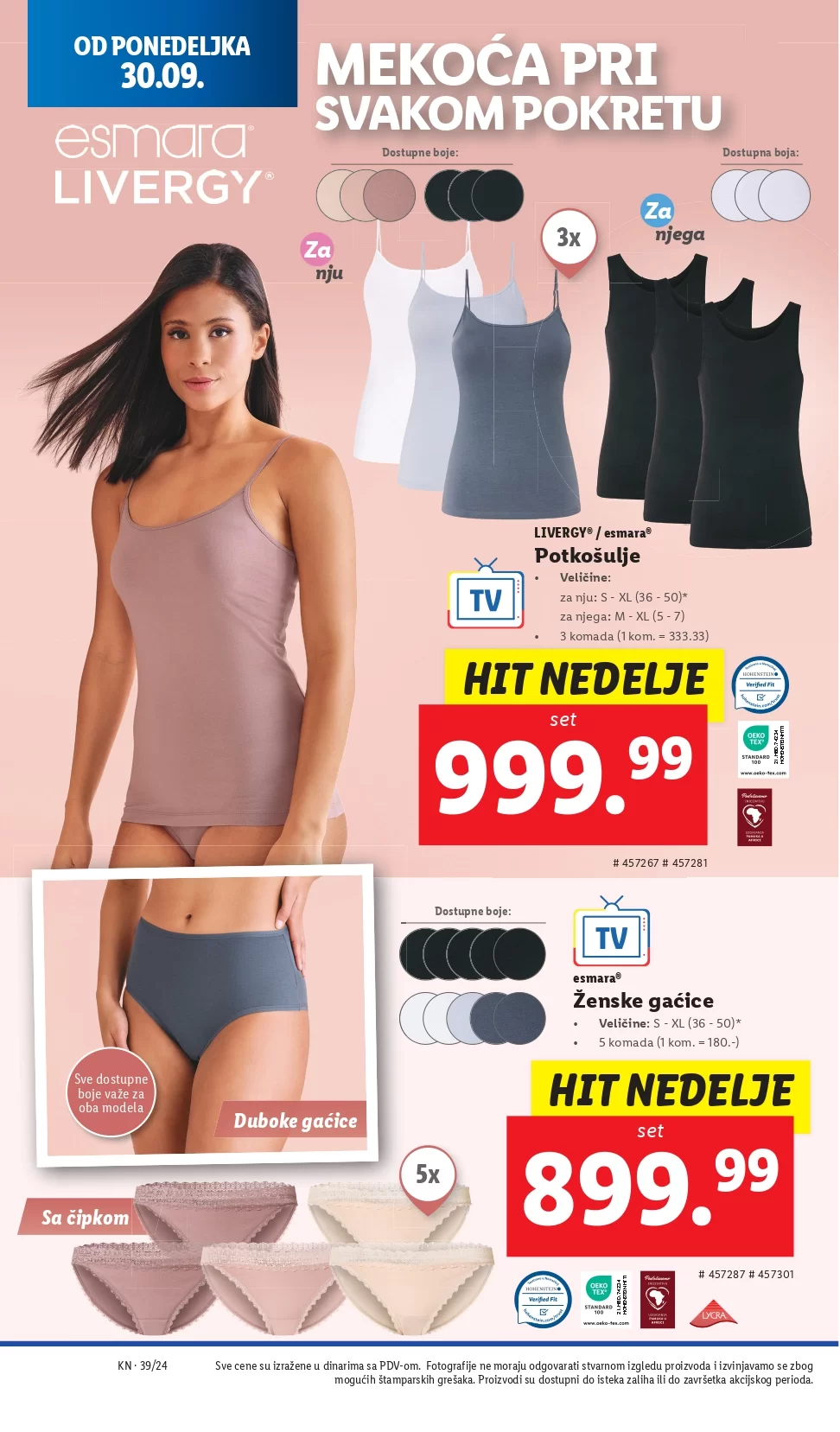 Lidl katalog NEPREHRANA 26-29.9.2024. Lidl katalog NEPREHRANA 26-29.9.2024. 