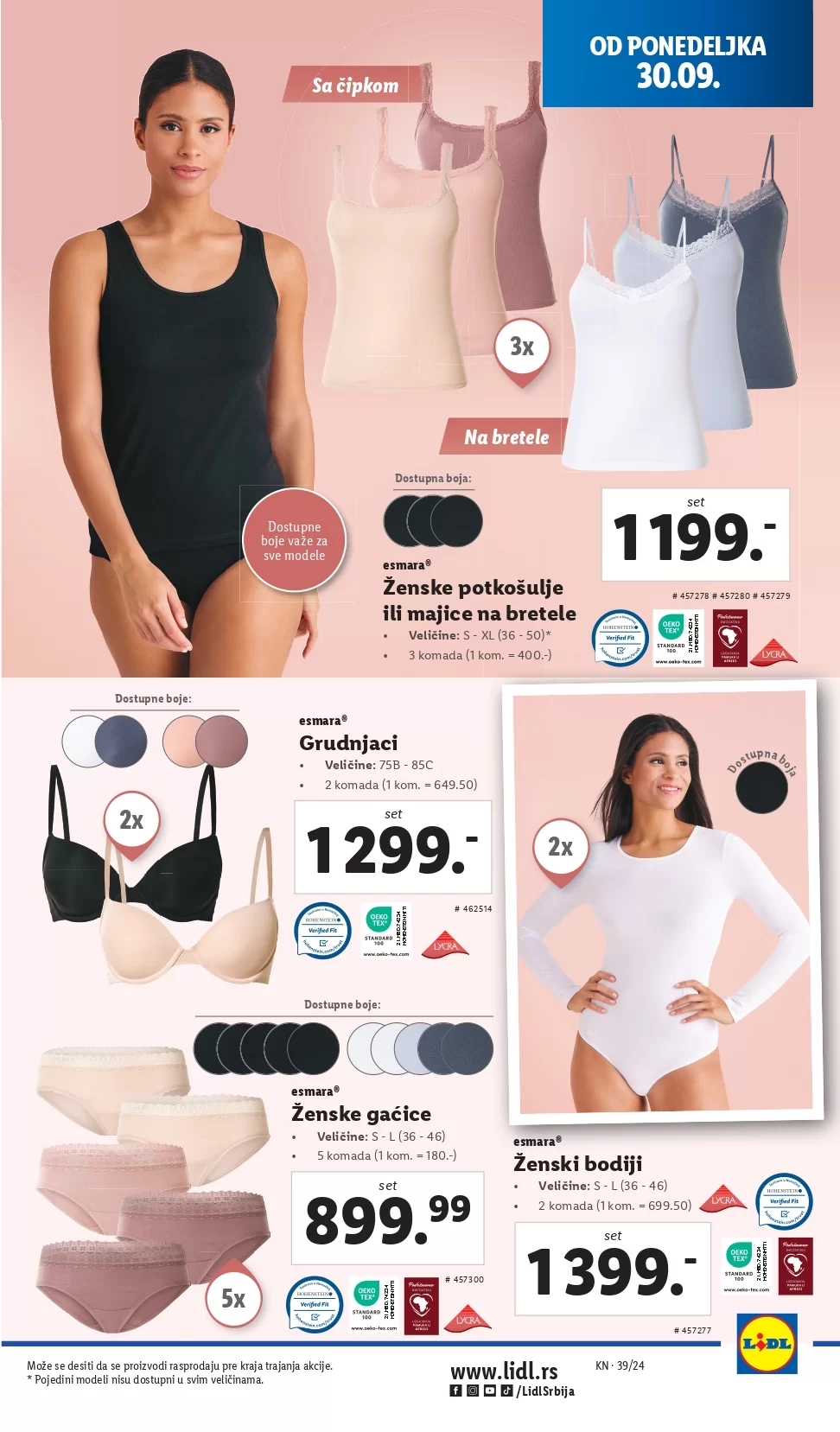 Lidl katalog NEPREHRANA 26-29.9.2024. Lidl katalog NEPREHRANA 26-29.9.2024. 