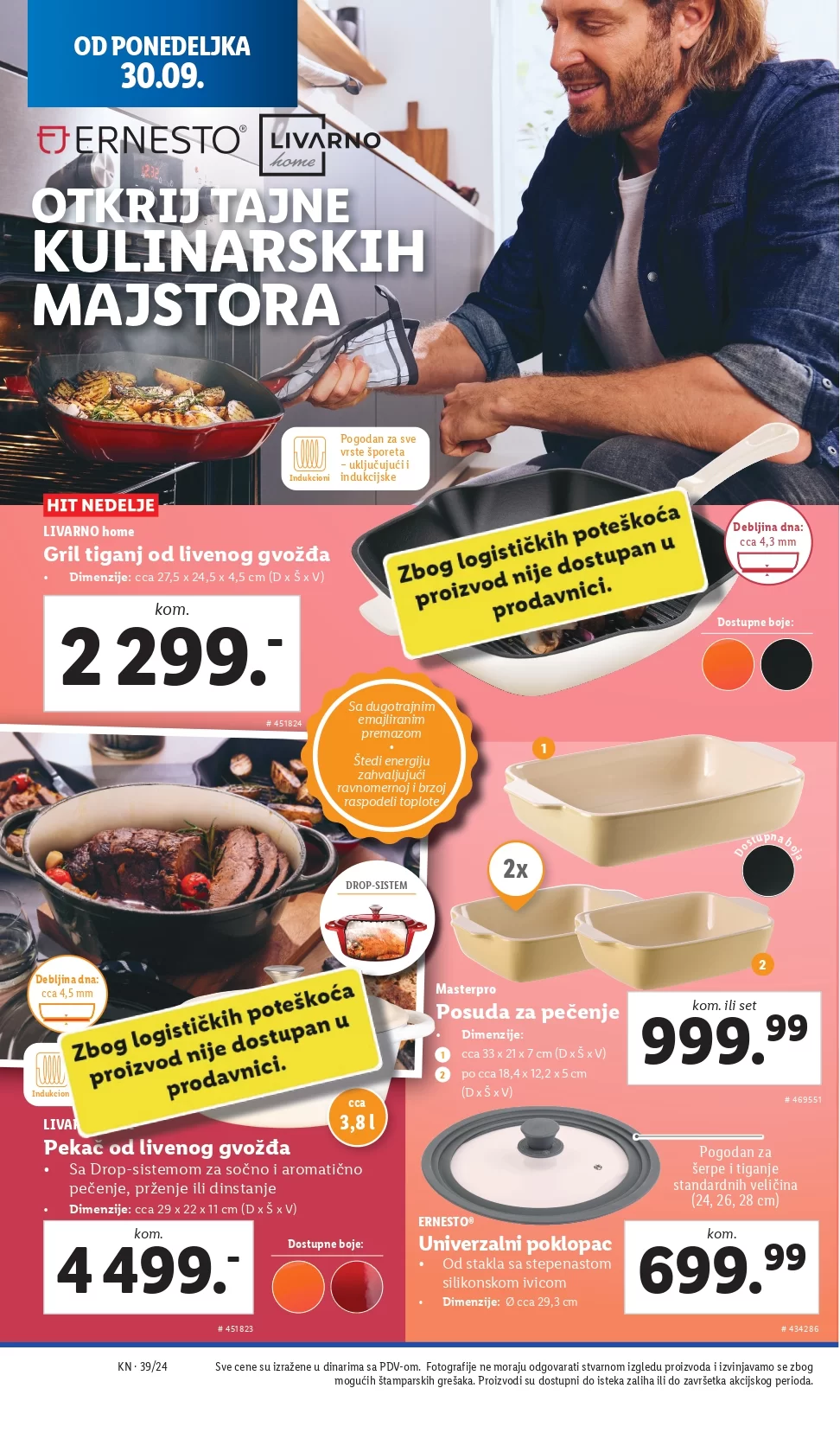 Lidl katalog NEPREHRANA 26-29.9.2024. 
