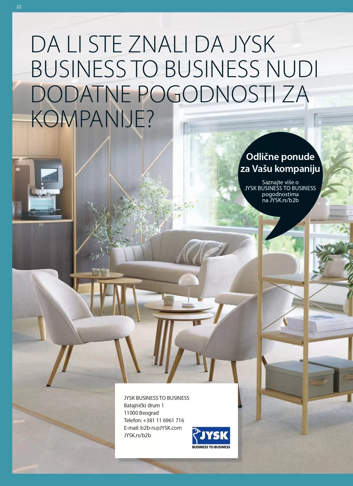 Jysk katalog 2-15.10.2024. 