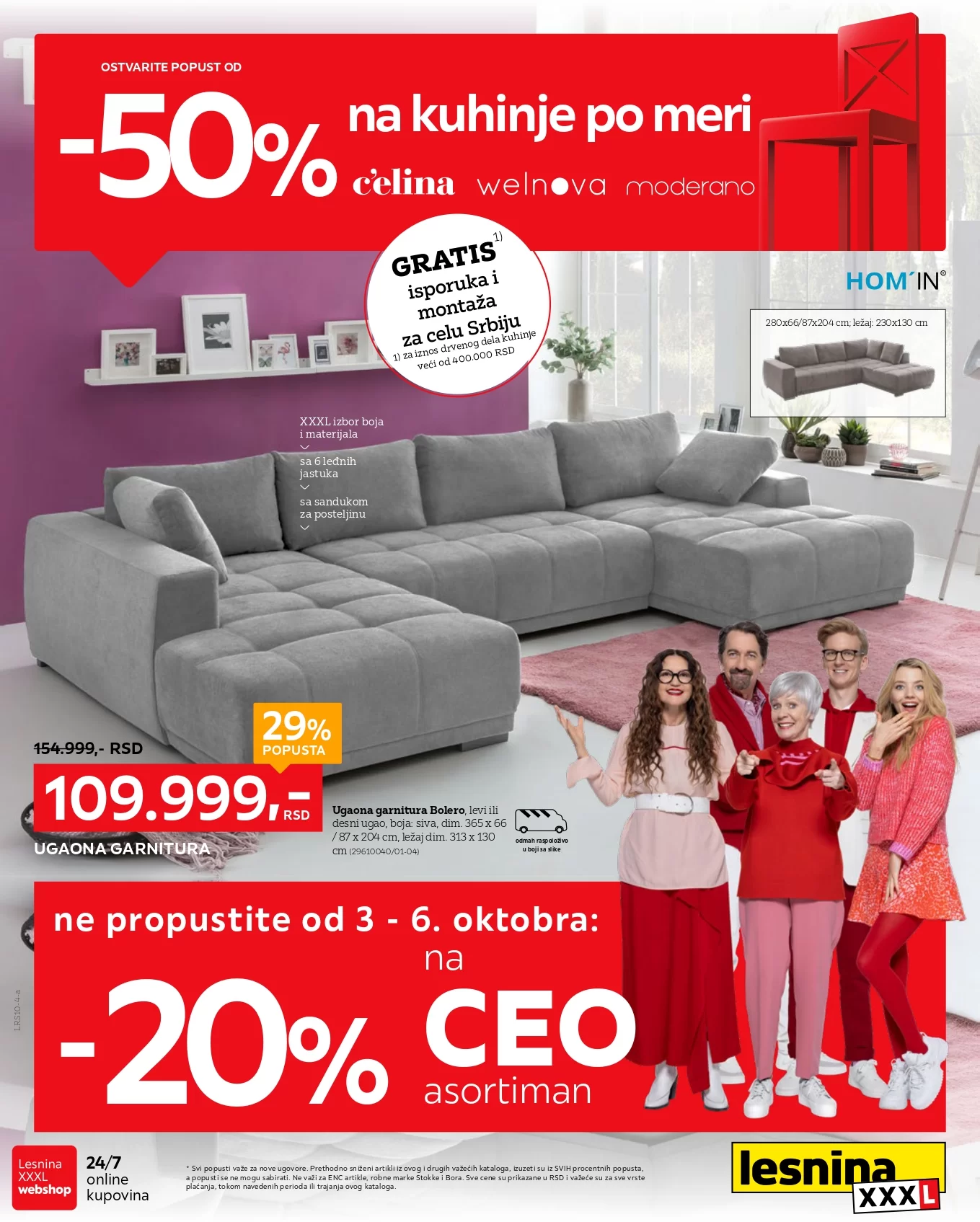 Lesnina XXXL katalog 30.9-27.10.2024. 