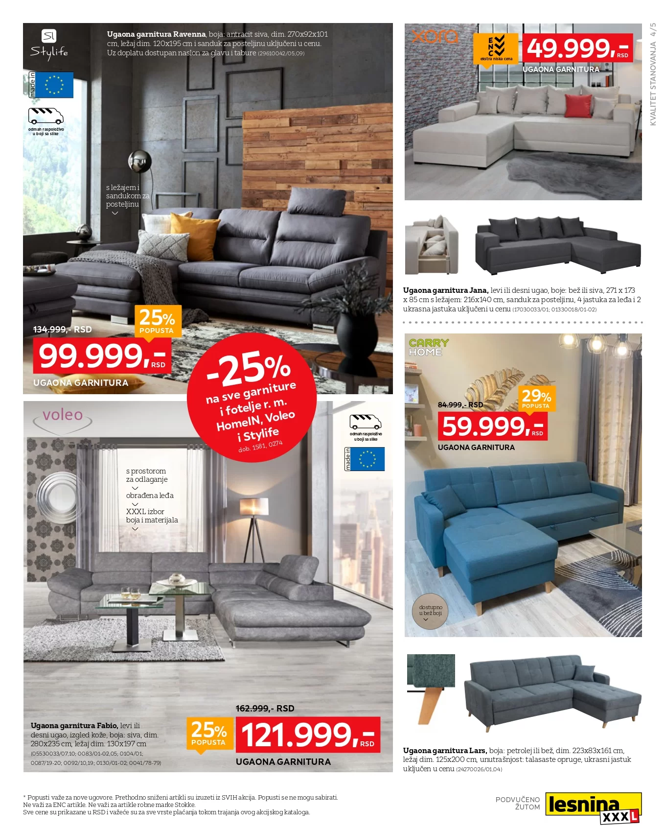 Lesnina XXXL katalog 30.9-27.10.2024. 