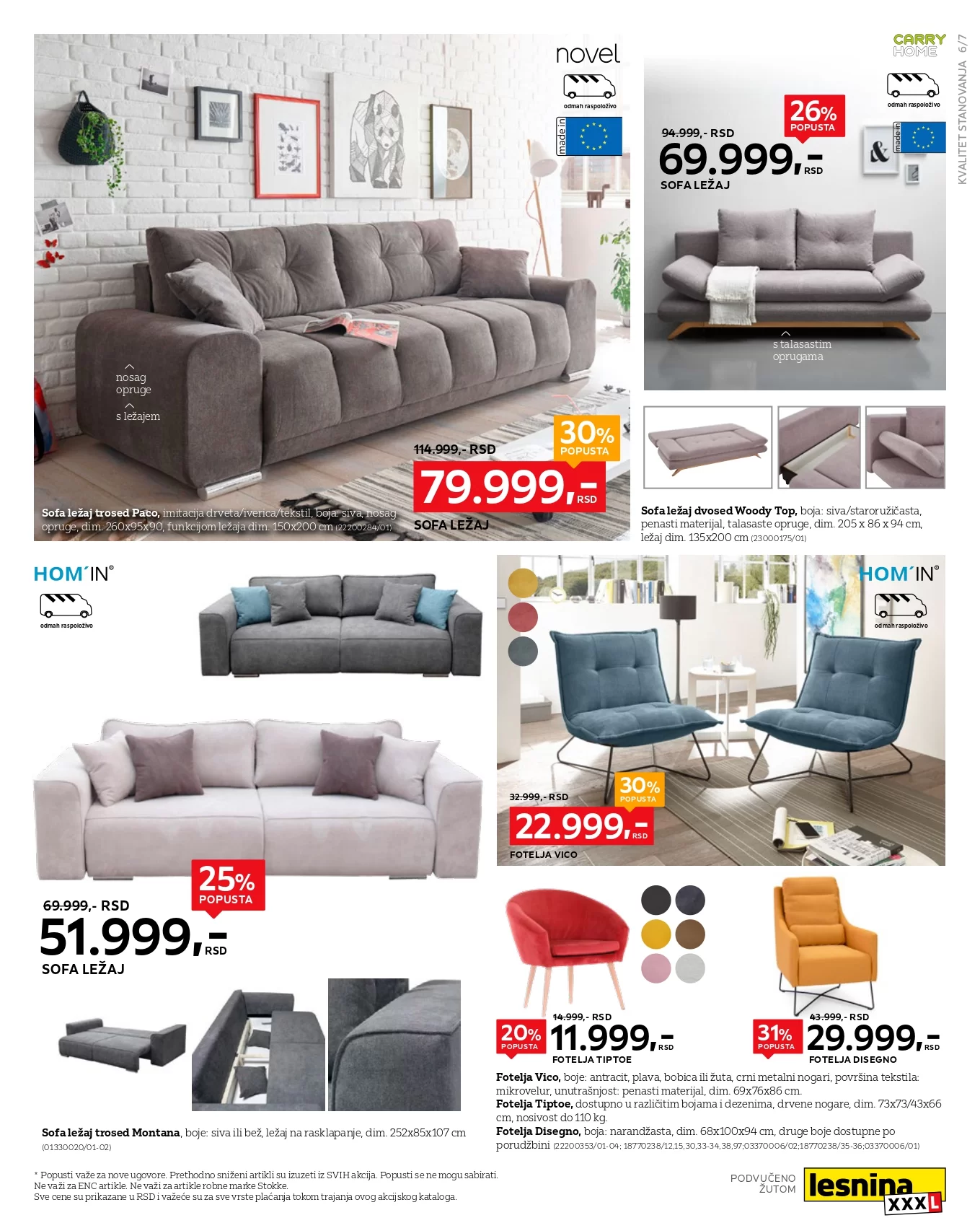 Lesnina XXXL katalog 30.9-27.10.2024. 