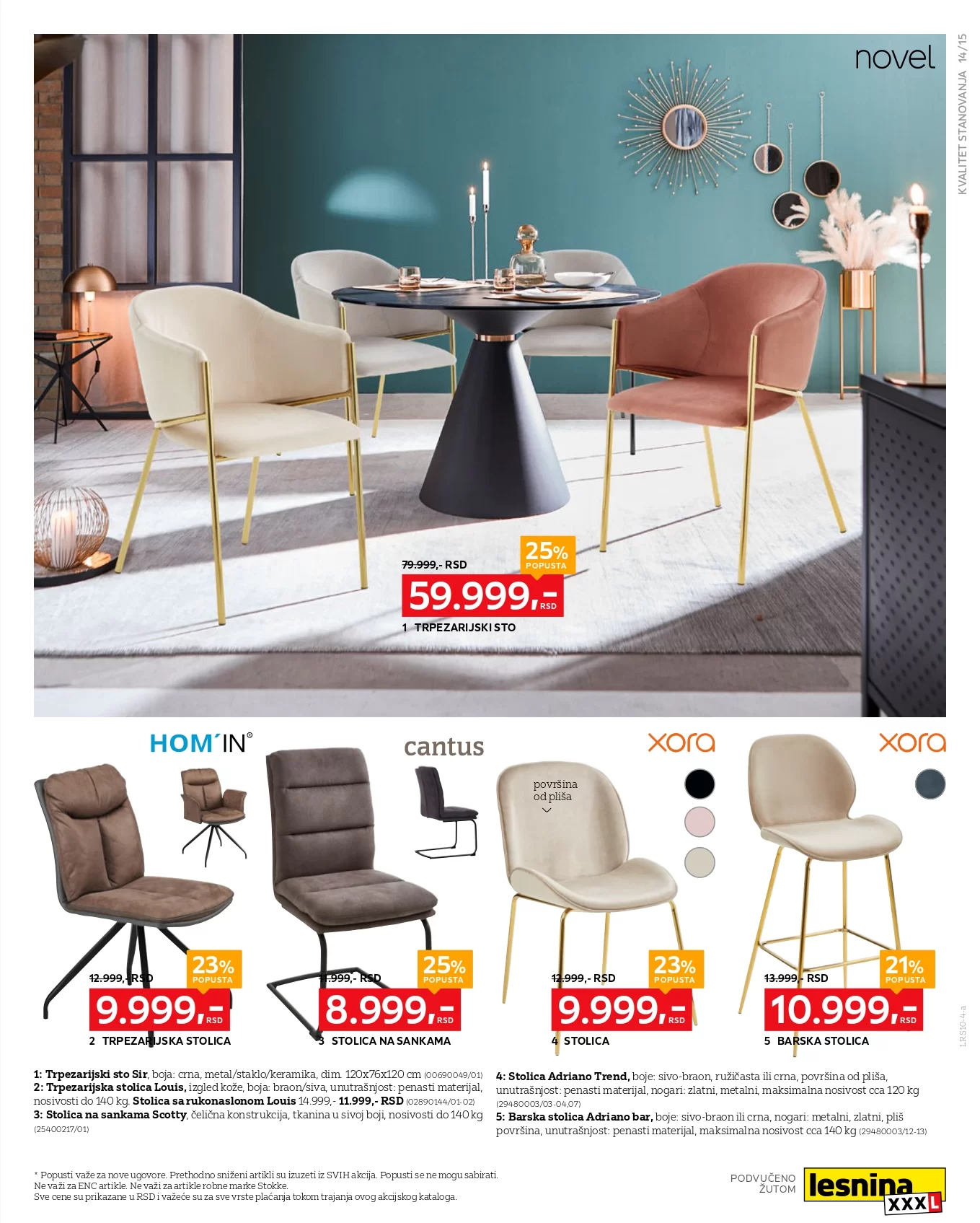 Lesnina XXXL katalog 30.9-27.10.2024. 