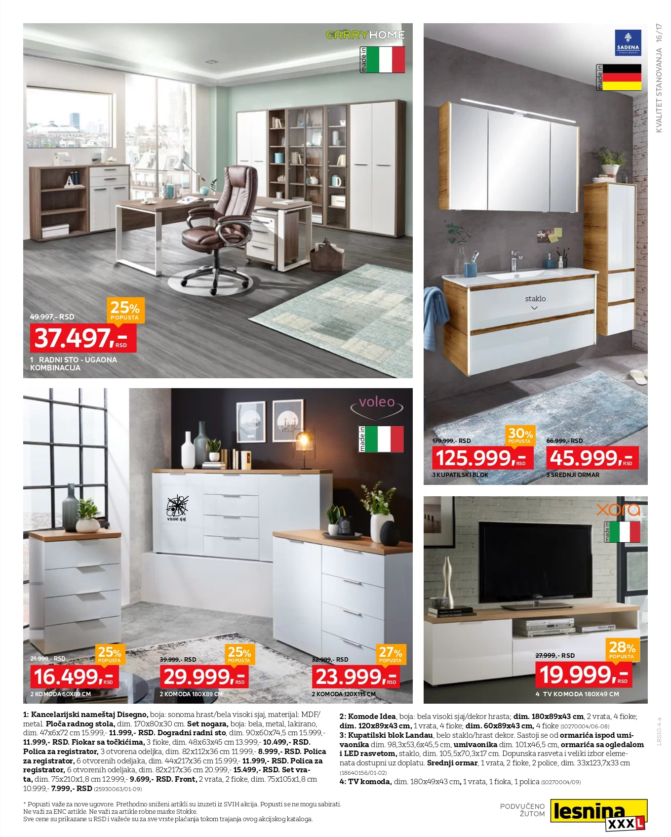 Lesnina XXXL katalog 30.9-27.10.2024. 