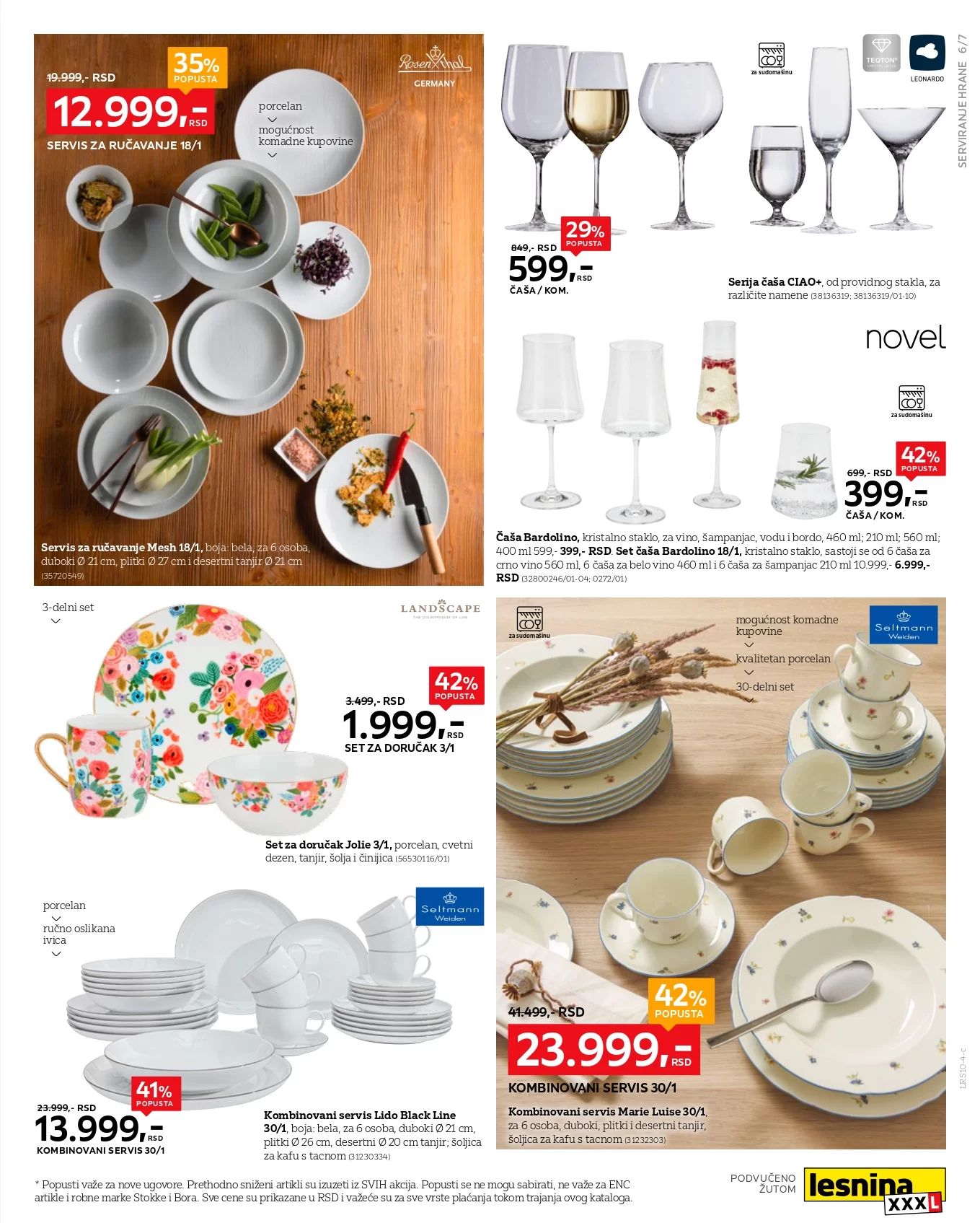 Lesnina XXXL katalog Specijal butika  30.9-27.10.2024.