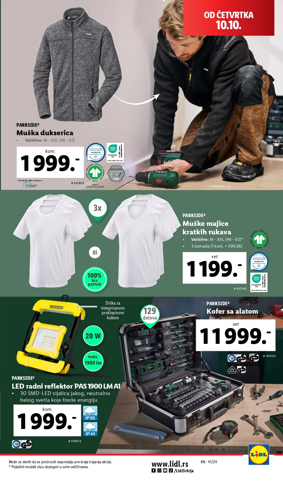 Lidl katalog 10-16.10.2024.