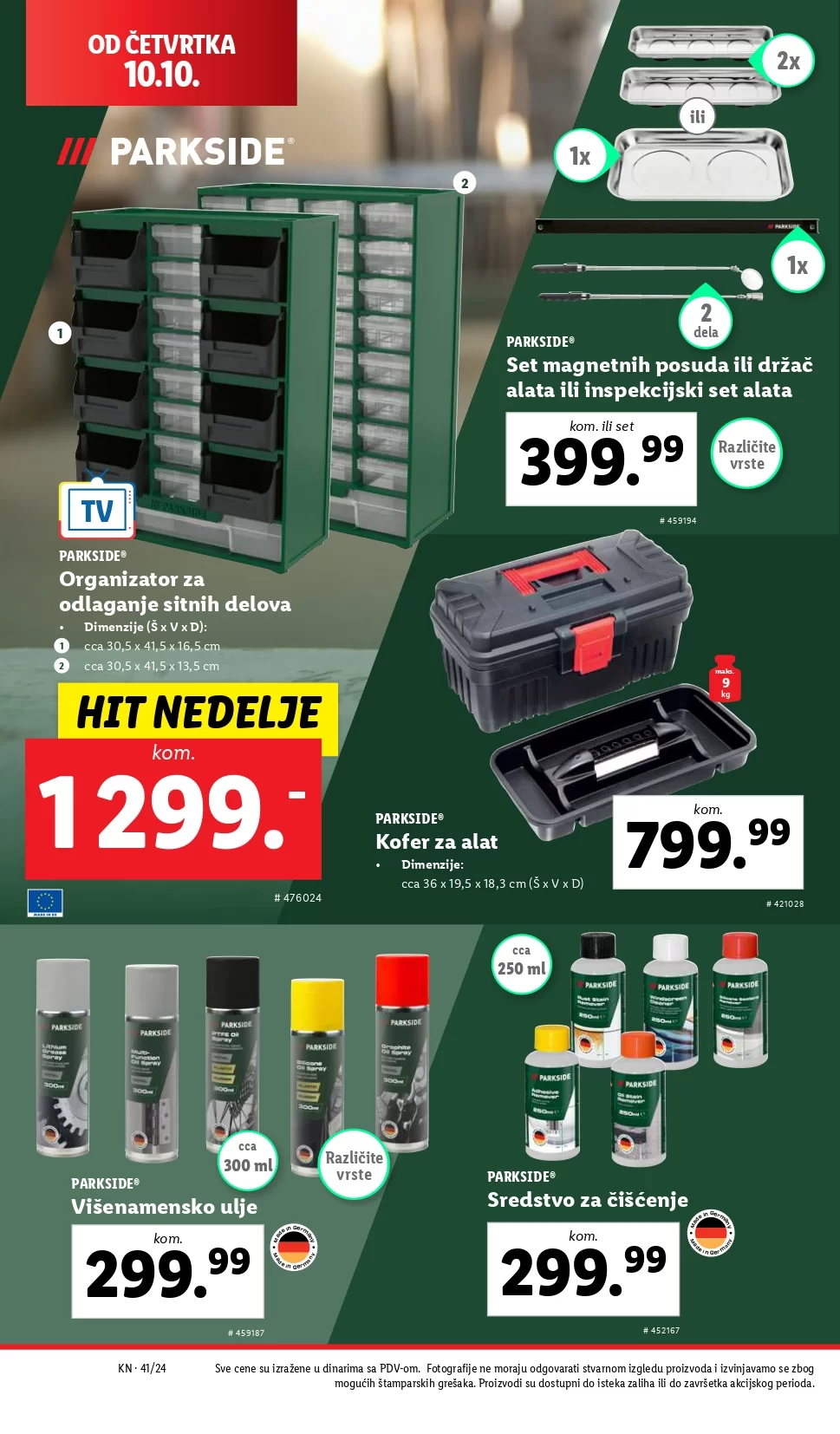 Lidl katalog 10-16.10.2024.
