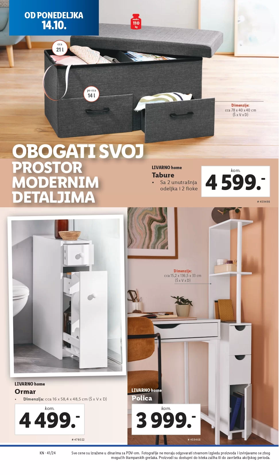 Lidl katalog 10-16.10.2024.