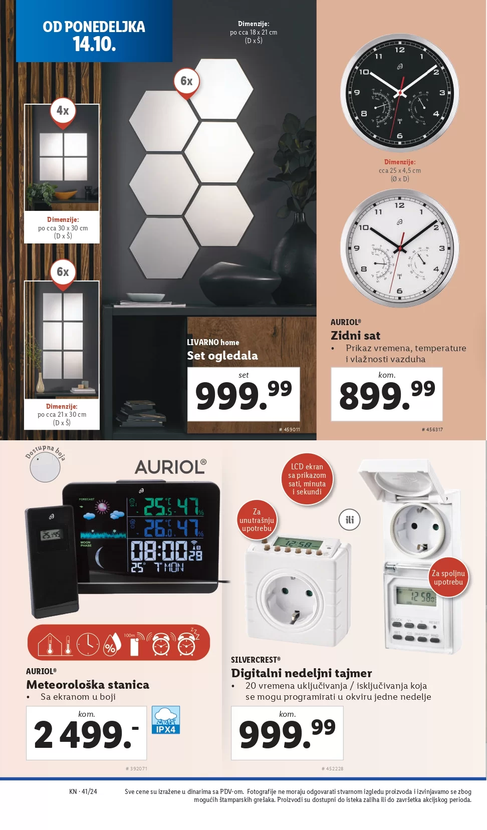 Lidl katalog 10-16.10.2024.