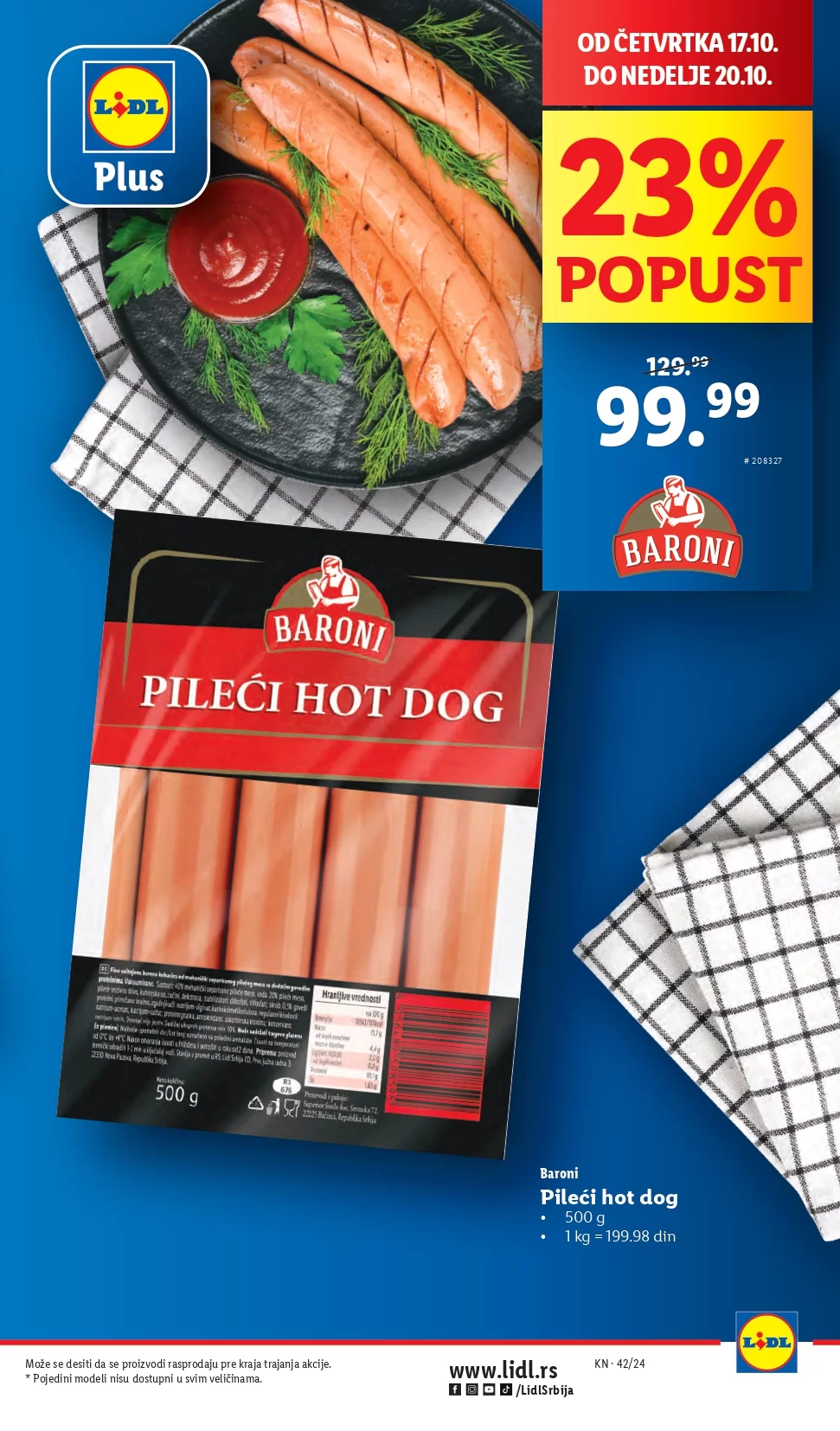 Lidl katalog 17-23.10.2024.
