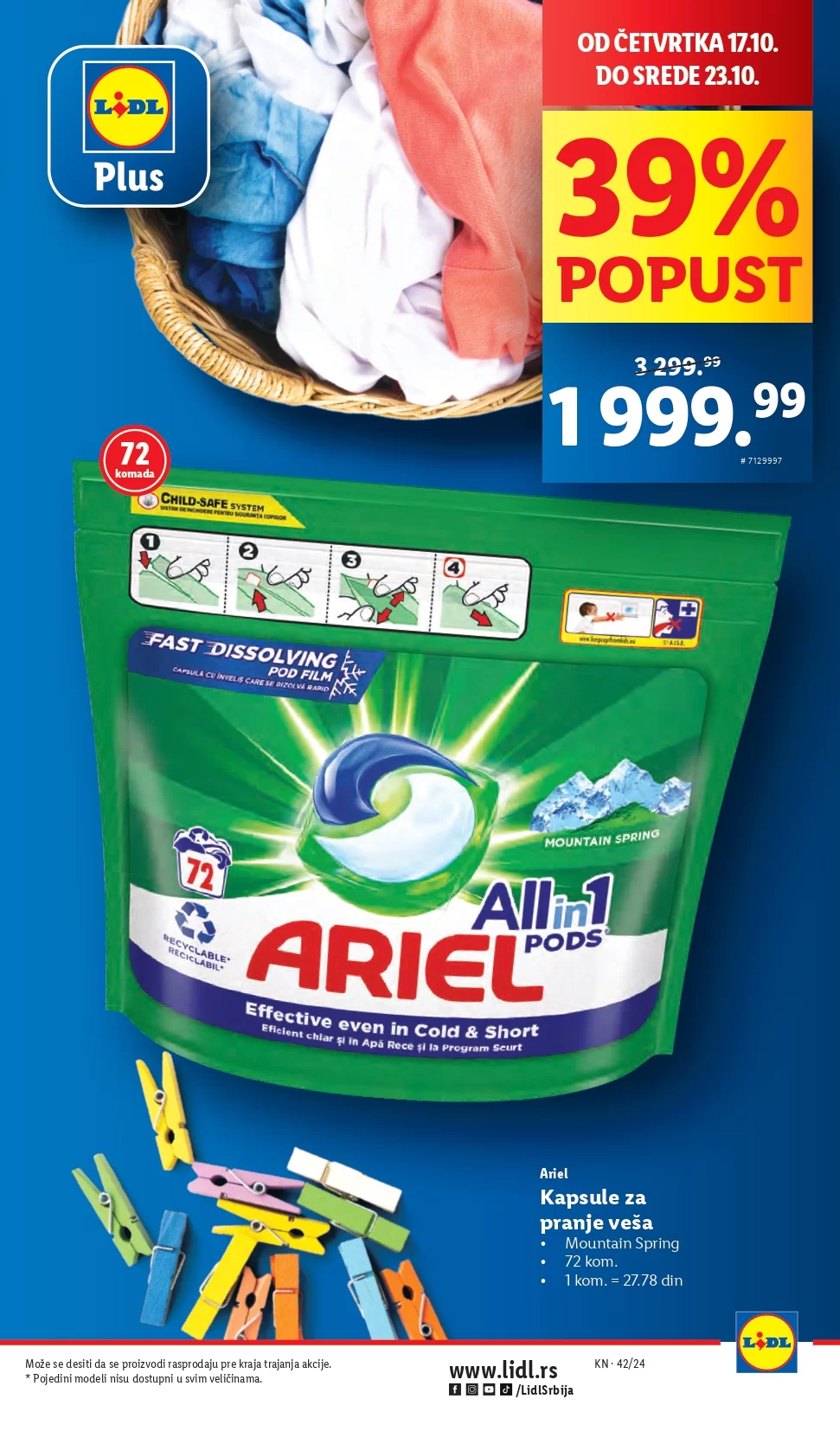 Lidl katalog 17-23.10.2024.