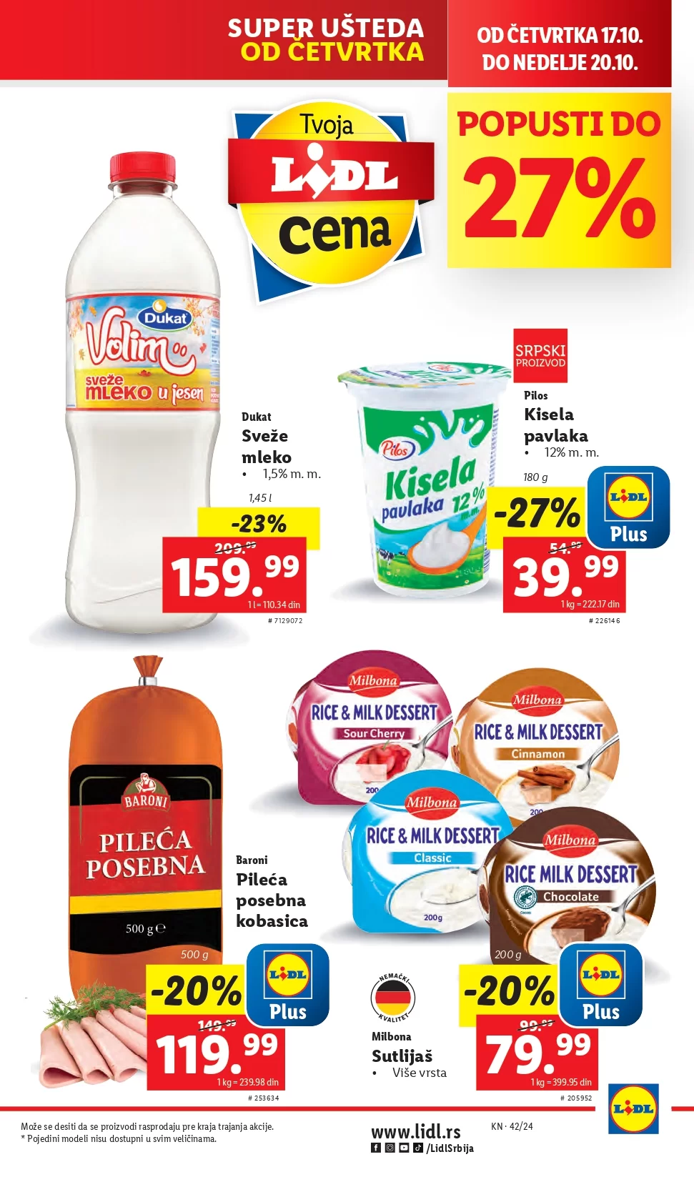 Lidl katalog 17-23.10.2024.