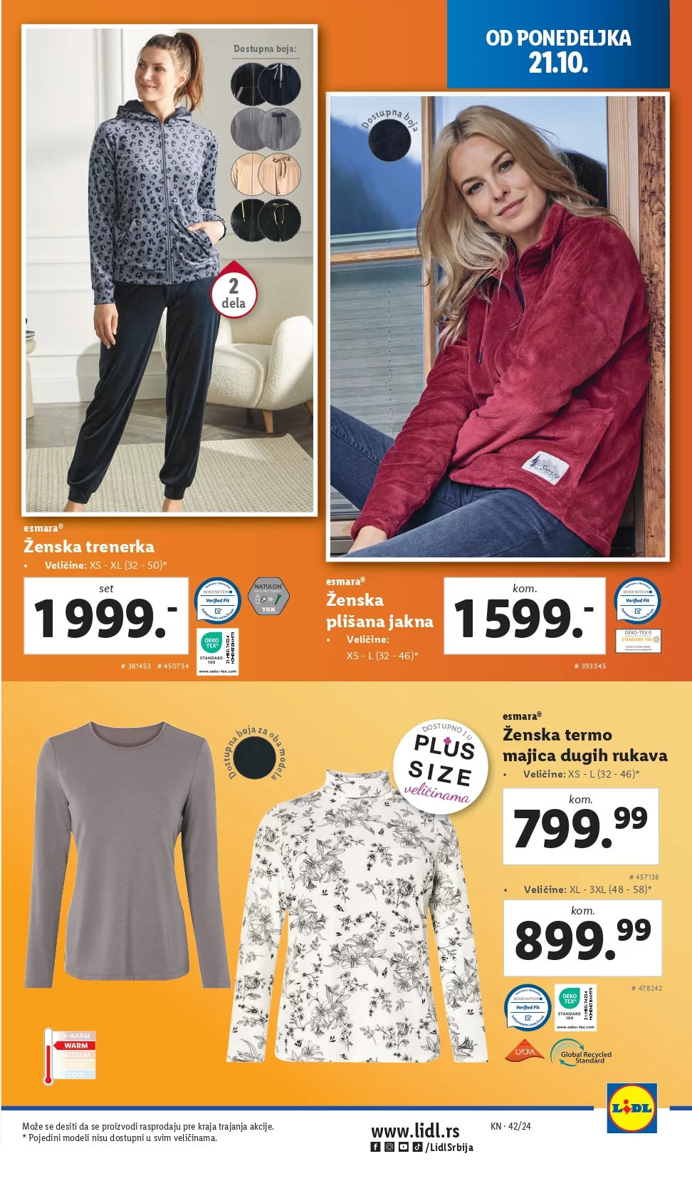 Lidl katalog NEPREHRANA 17-23.10.2024.