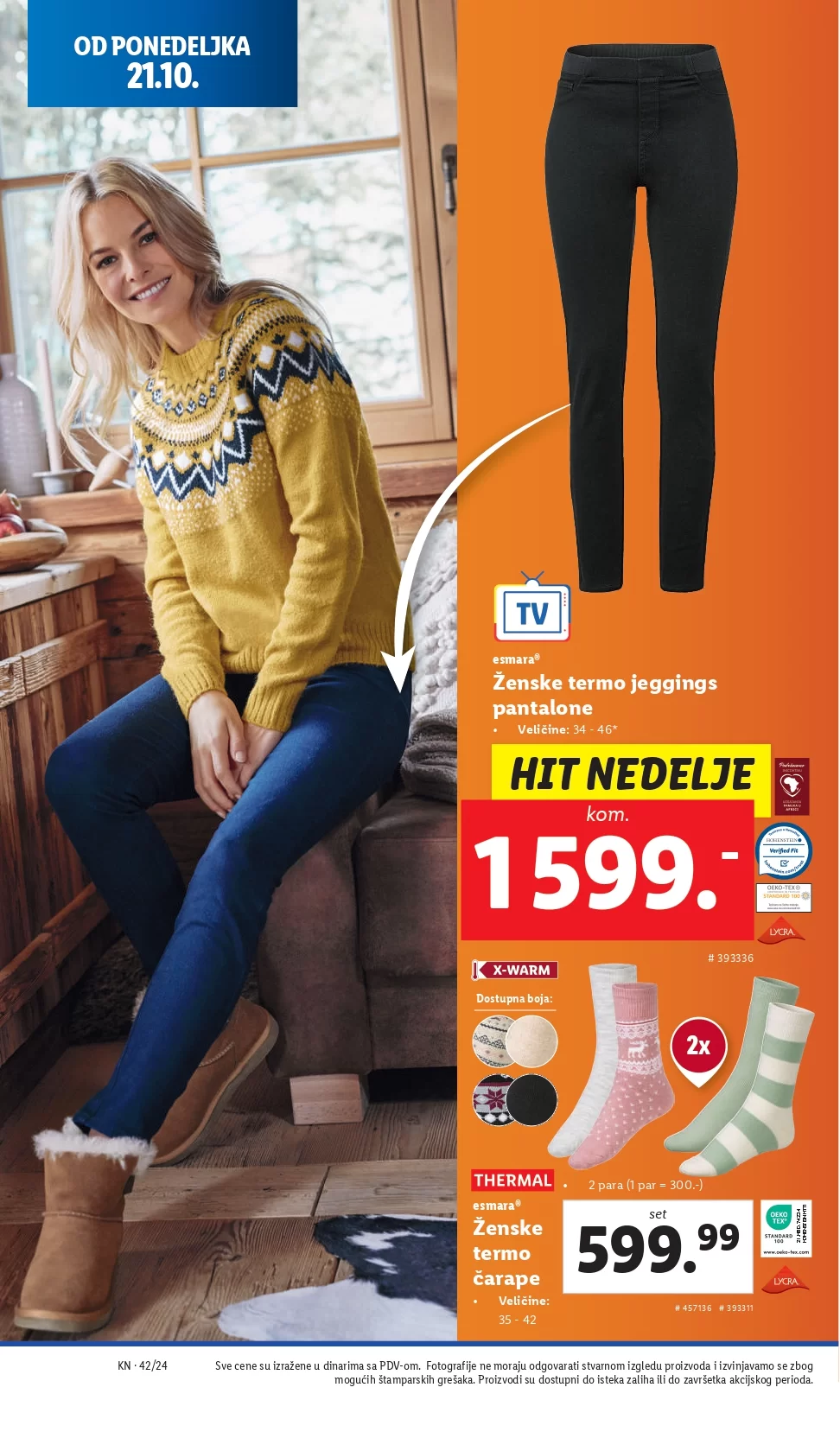 Lidl katalog NEPREHRANA 17-23.10.2024.