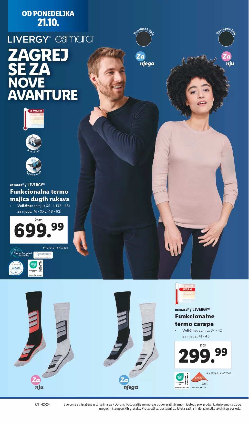 Lidl katalog NEPREHRANA 17-23.10.2024.