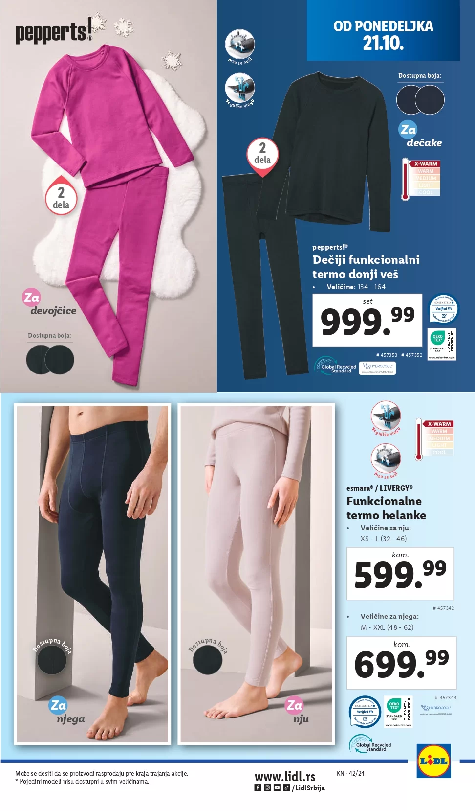 Lidl katalog NEPREHRANA 17-23.10.2024.