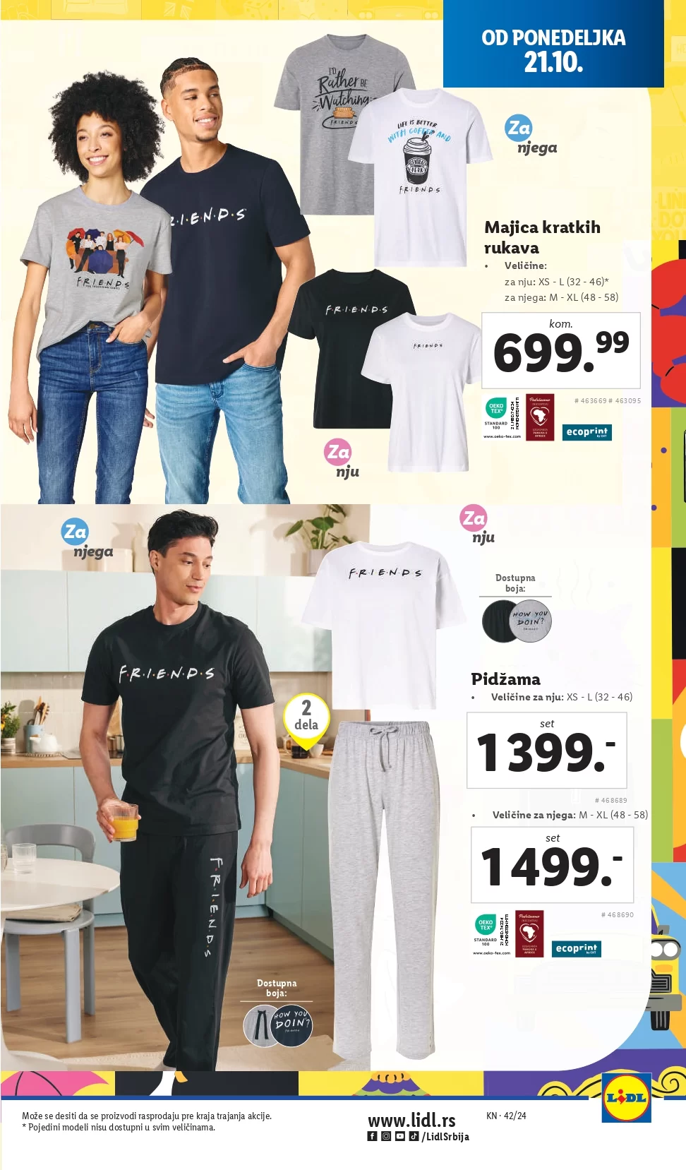 Lidl katalog NEPREHRANA 17-23.10.2024.
