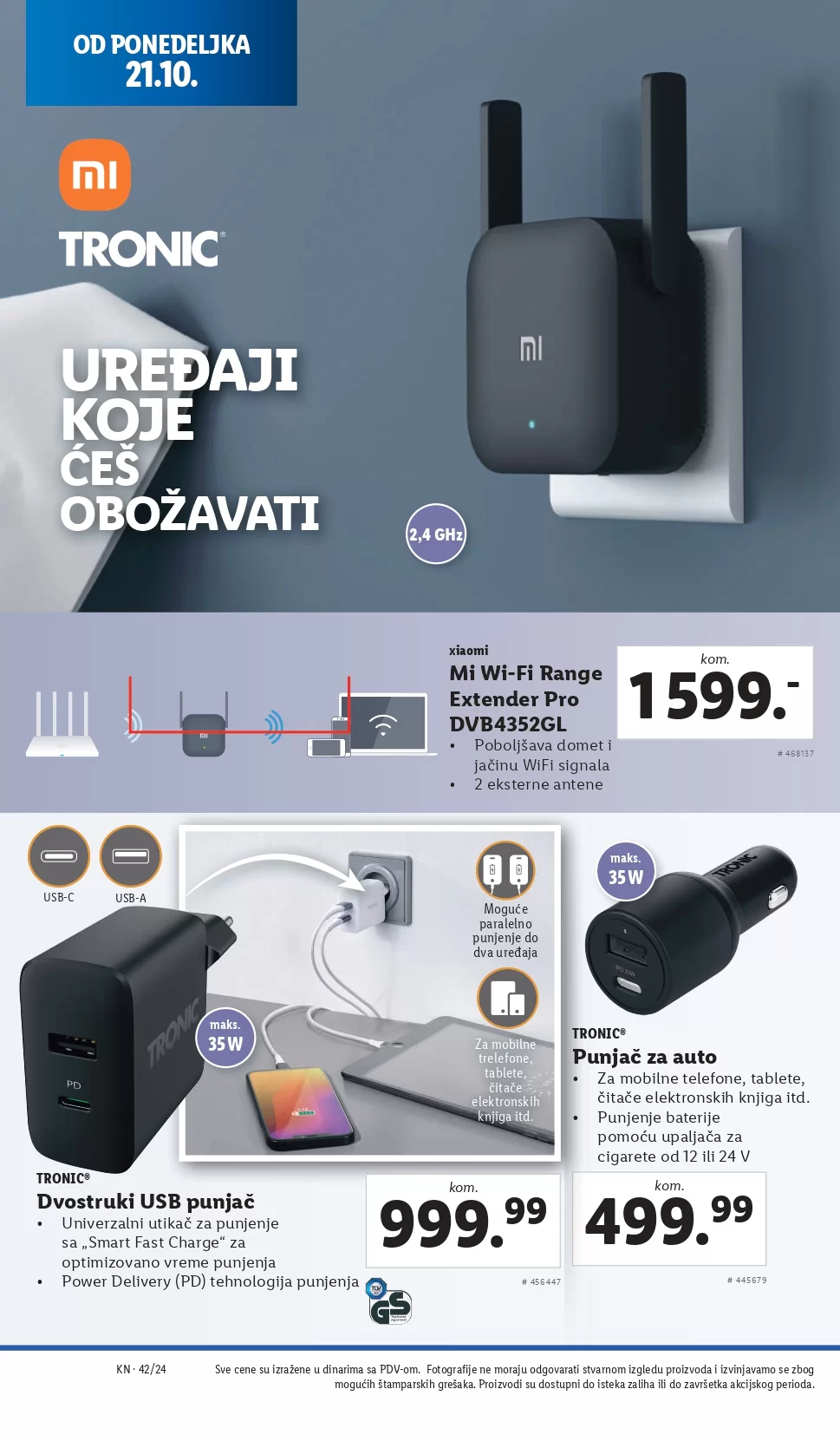 Lidl katalog NEPREHRANA 17-23.10.2024.